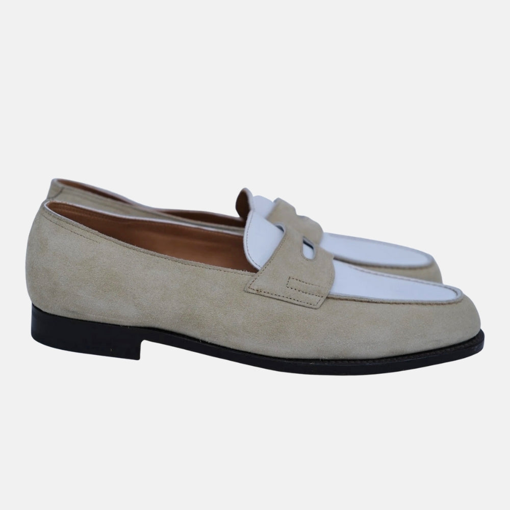 Bicolored Lopes Loafer made of Suede (EU 42.5)