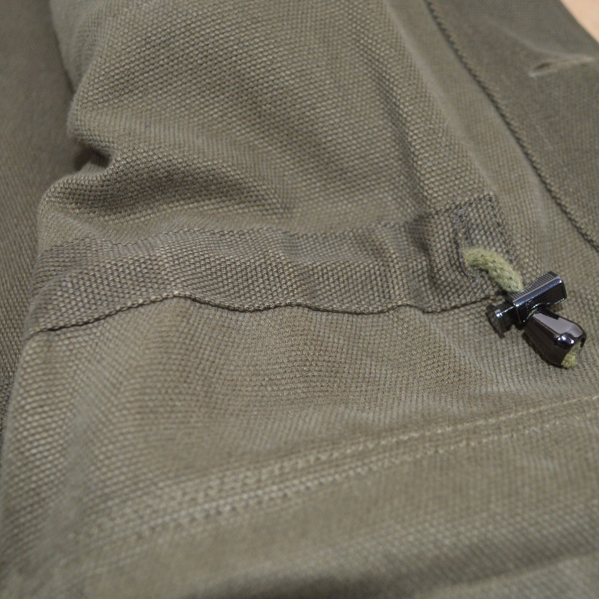 Olive Safari Jacket made of Cotton (XS)