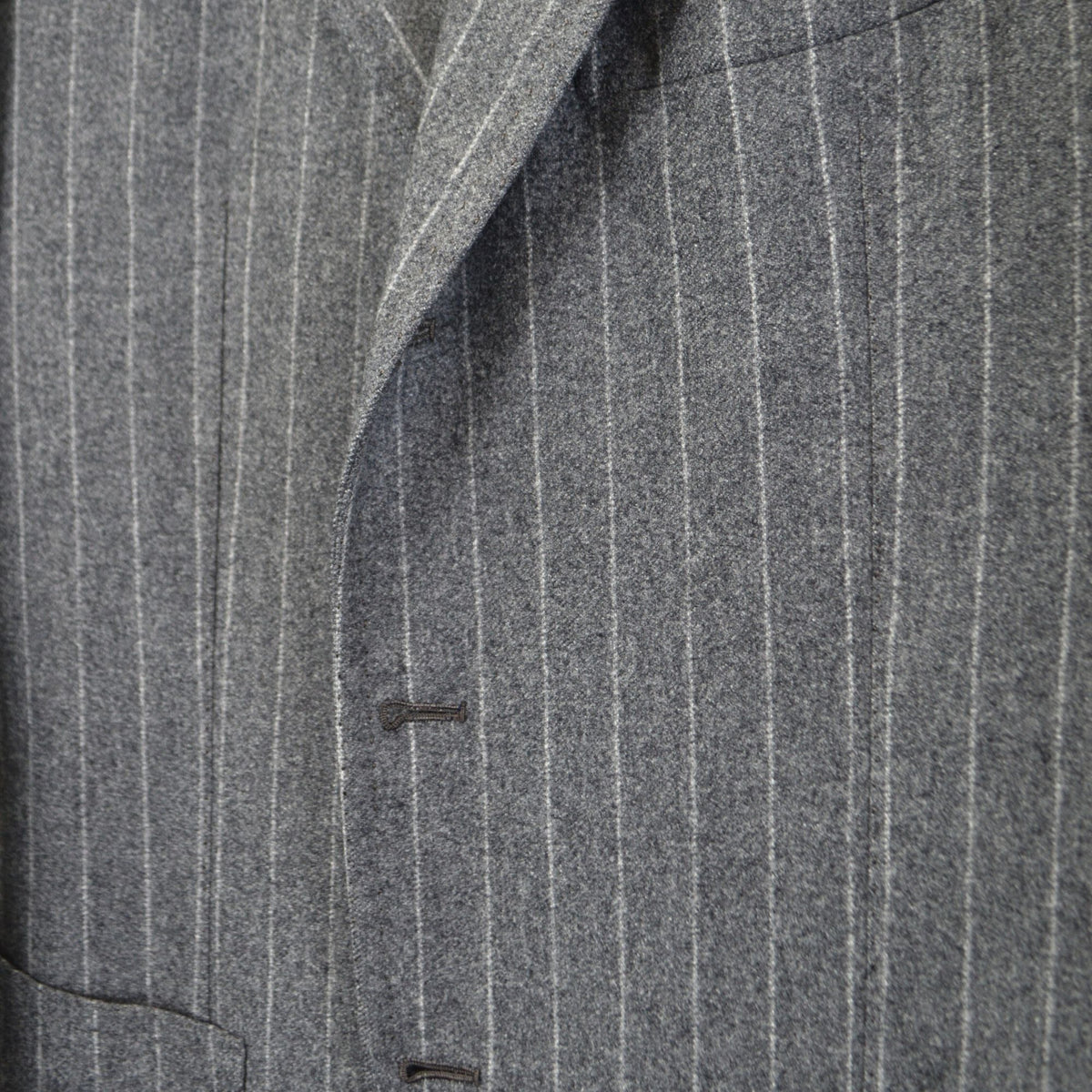 Grey Chalkstripe Blazer made of Wool (EU 50)