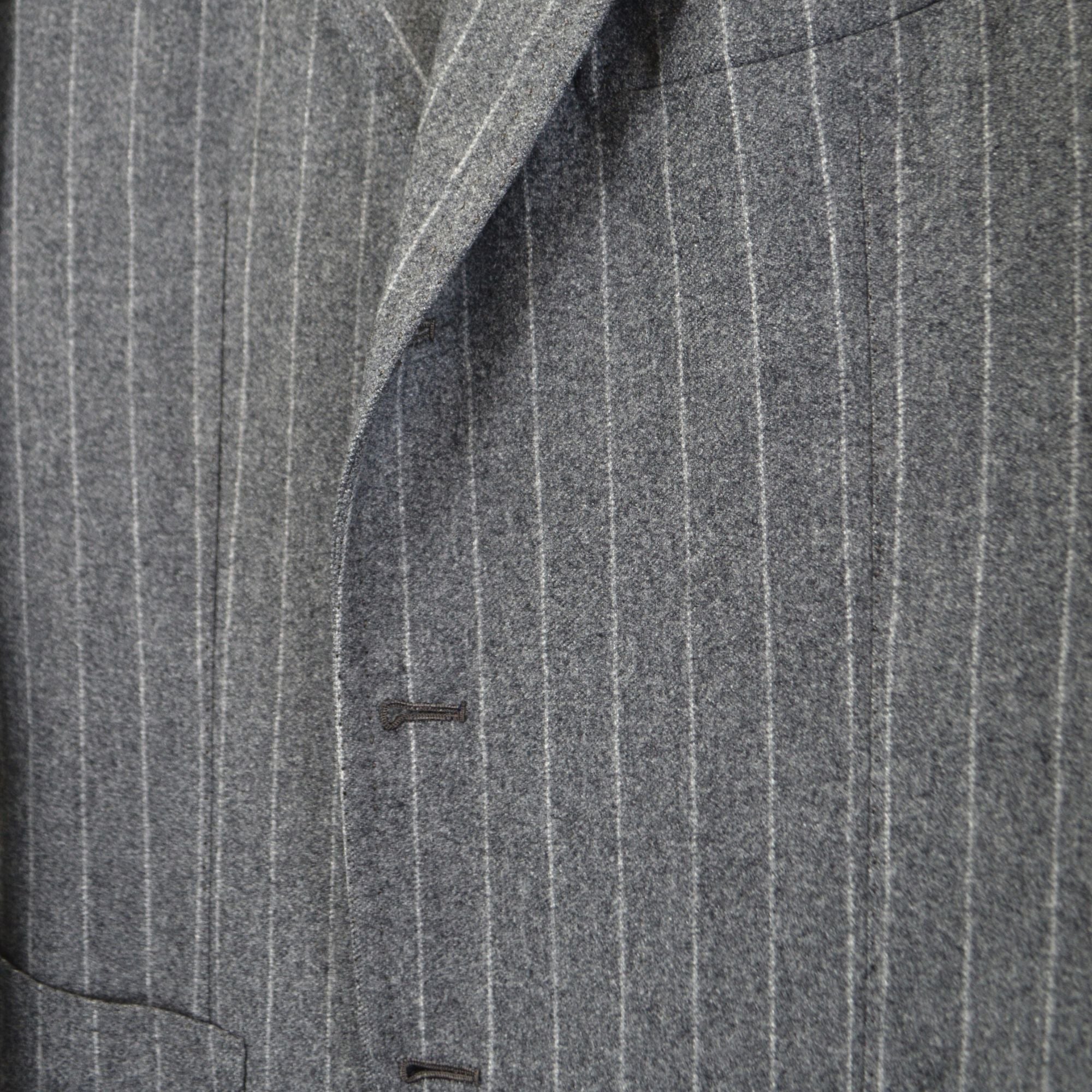 Grey Chalkstripe Blazer made of Wool (EU 50)