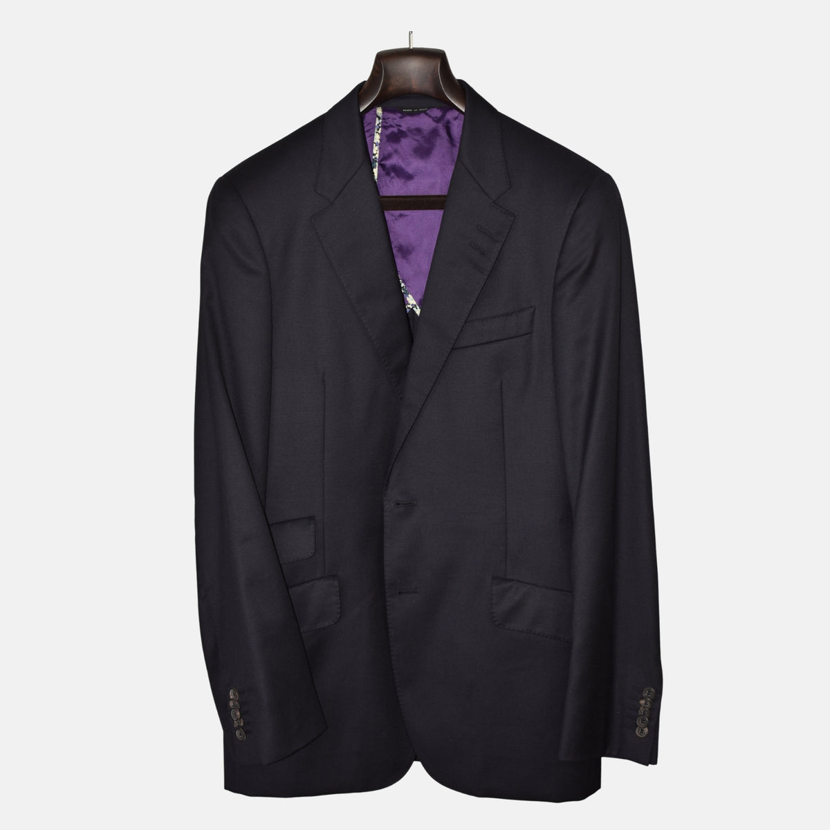 Midnight Blue Blazer made of Merino Wool/Cashmere (EU 50)