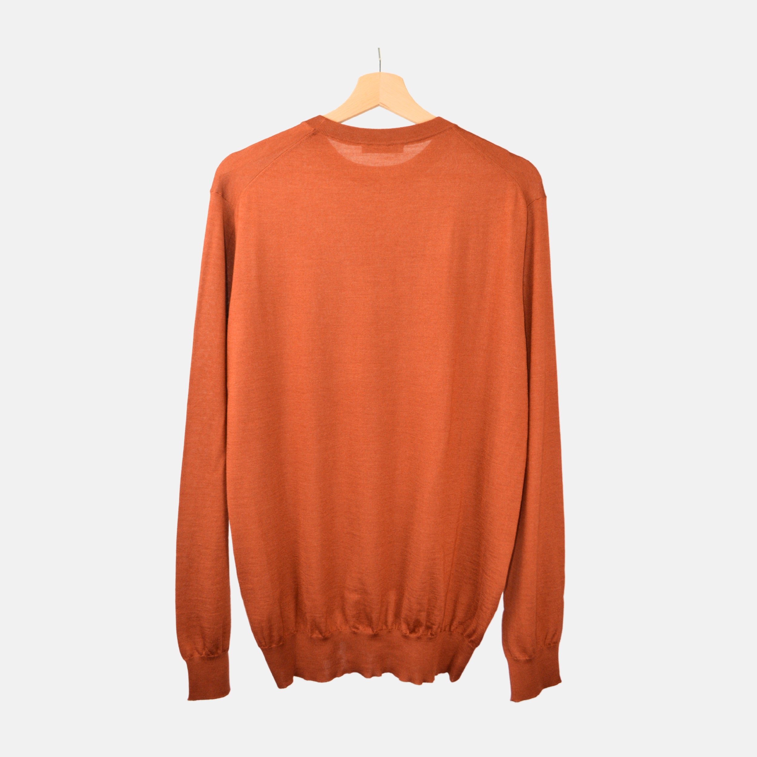 Rust Sweater made of Cashmere / Silk (EU 54)