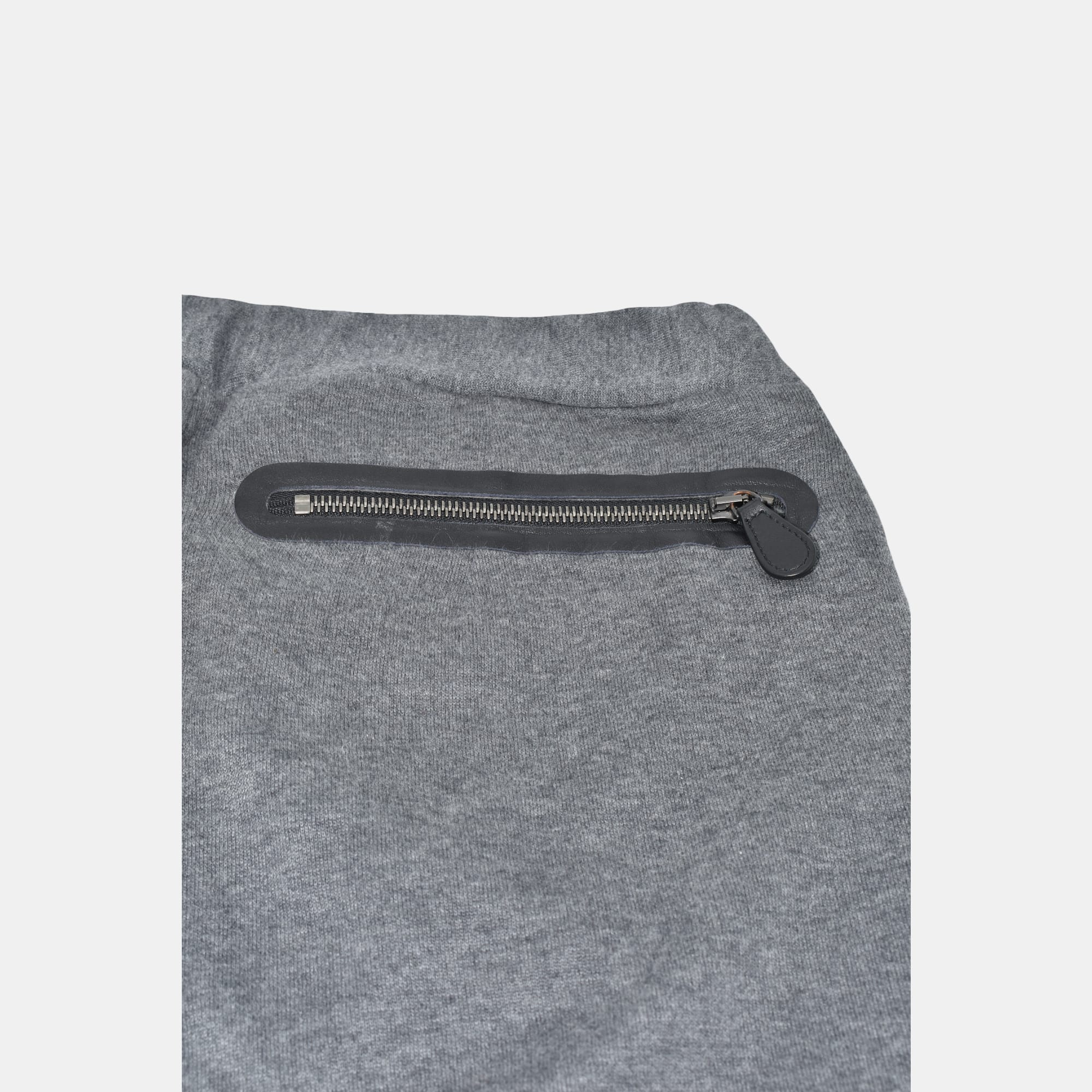 Gray Jogg Pants made of Cotton/Wool (EU 46)