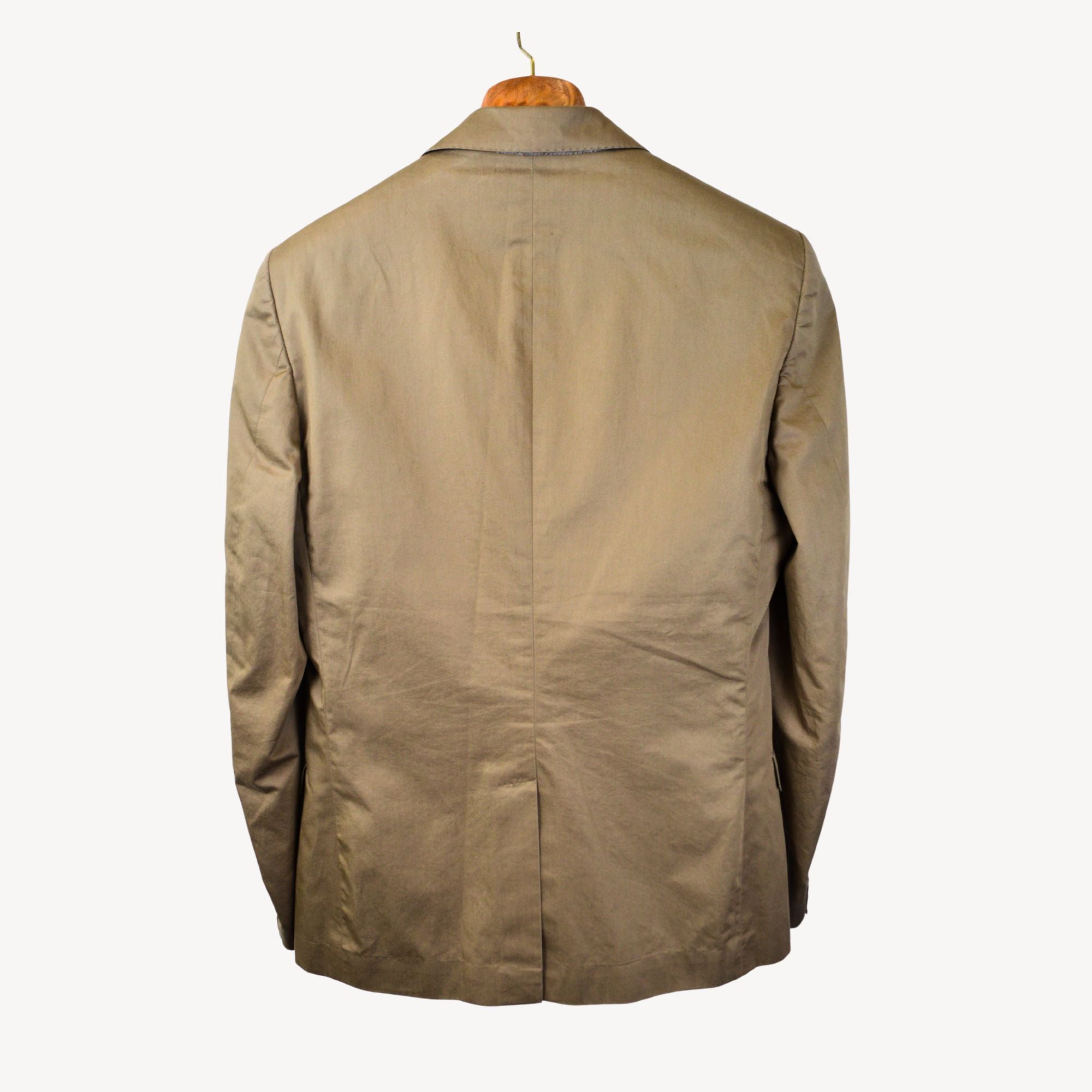 Taupe Cotton Suit (EU 48)