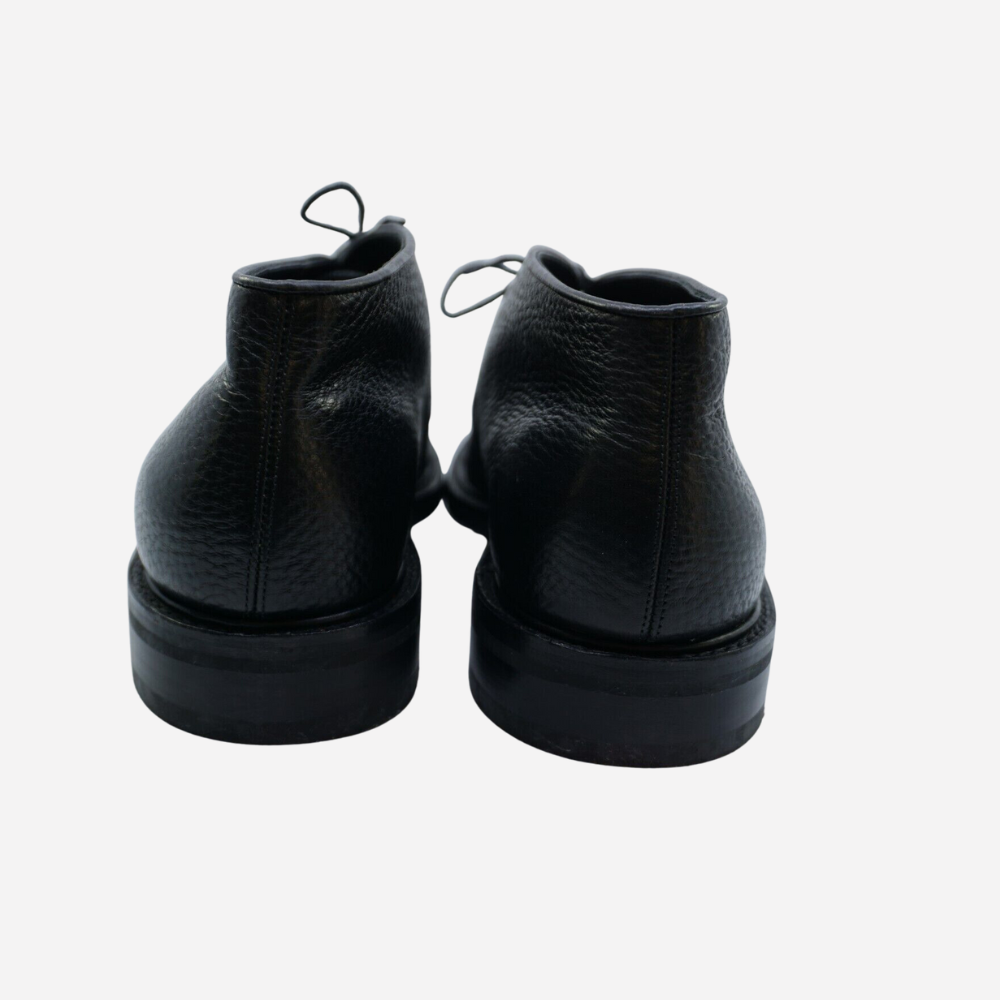 Black Chukka Boots made of Leather (EU 45)