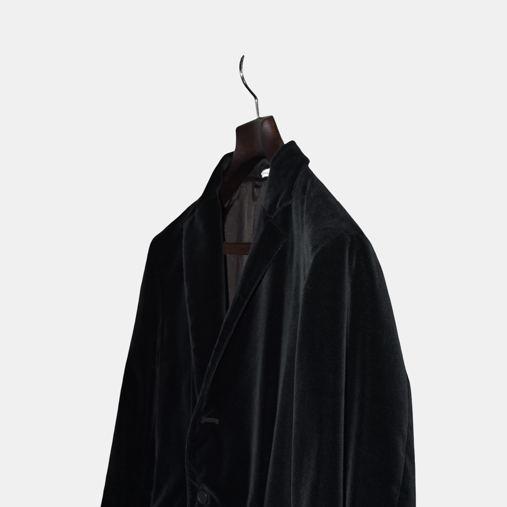 Black Velvet Blazer made of Cotton (M)