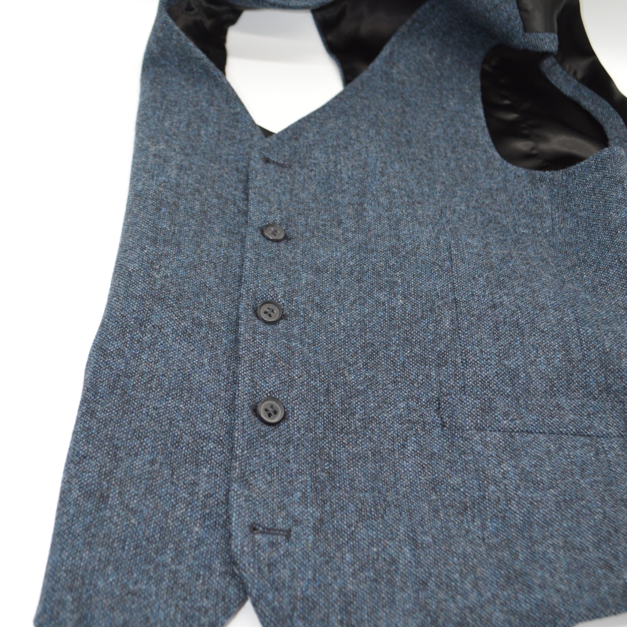 Blue Vest made of Wool (EU 52)