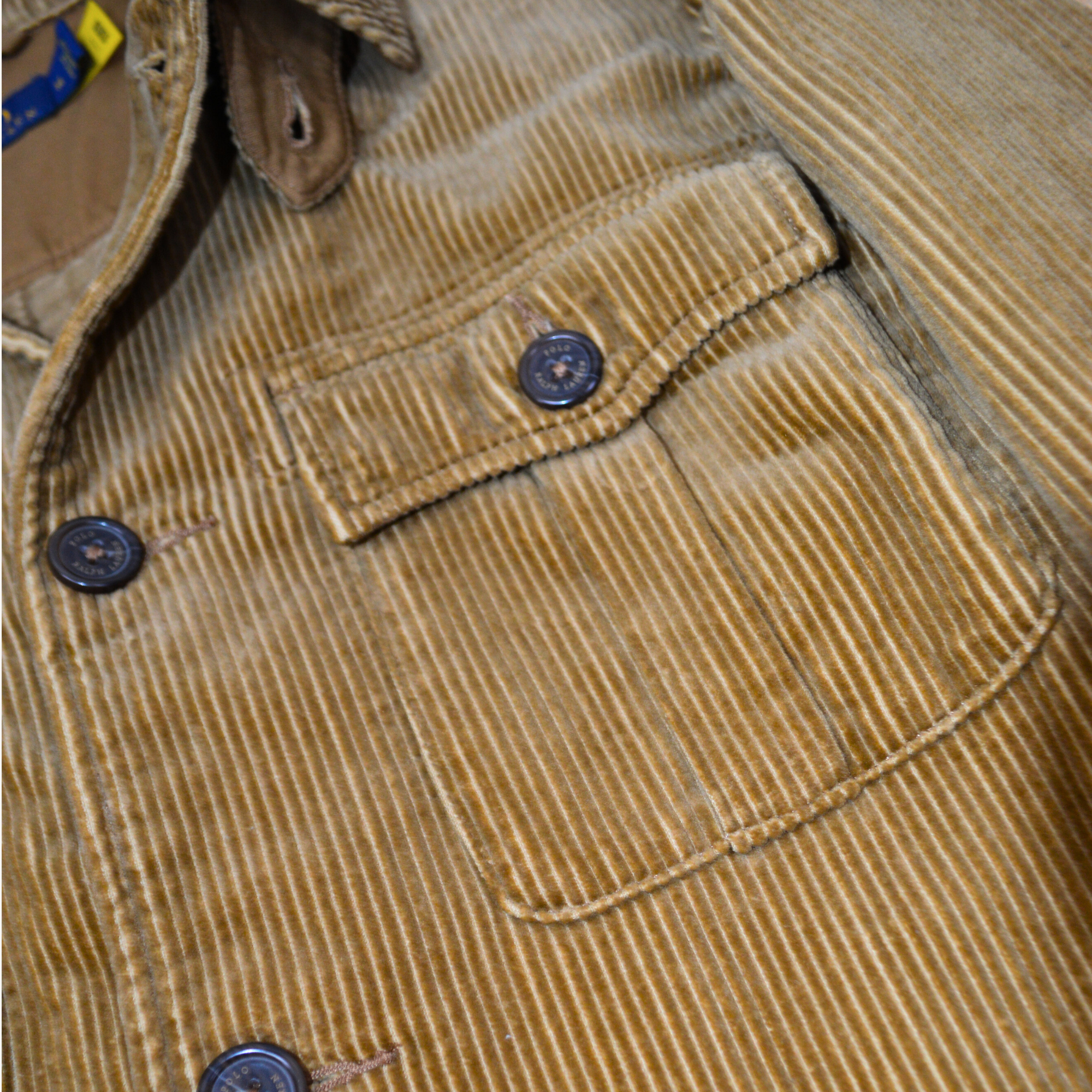 Beige/brown Corduroy Jacket made of Cotton (S, L, XL)