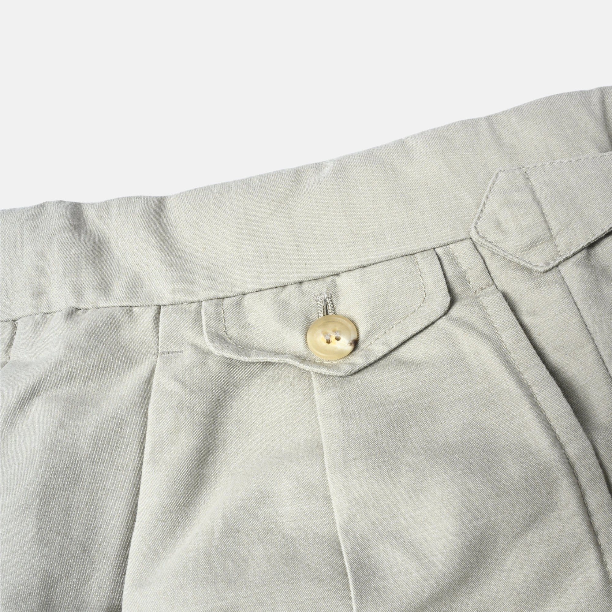 Beige/Grey Pants made of Cotton (EU 46)