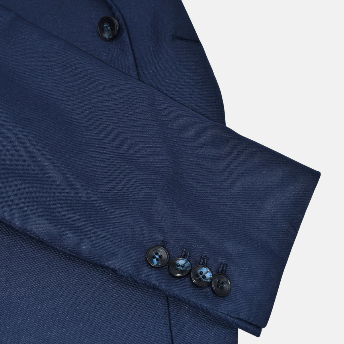 Navy Blazer made of Cotton/Silk (EU 48, EU 50, EU 52)