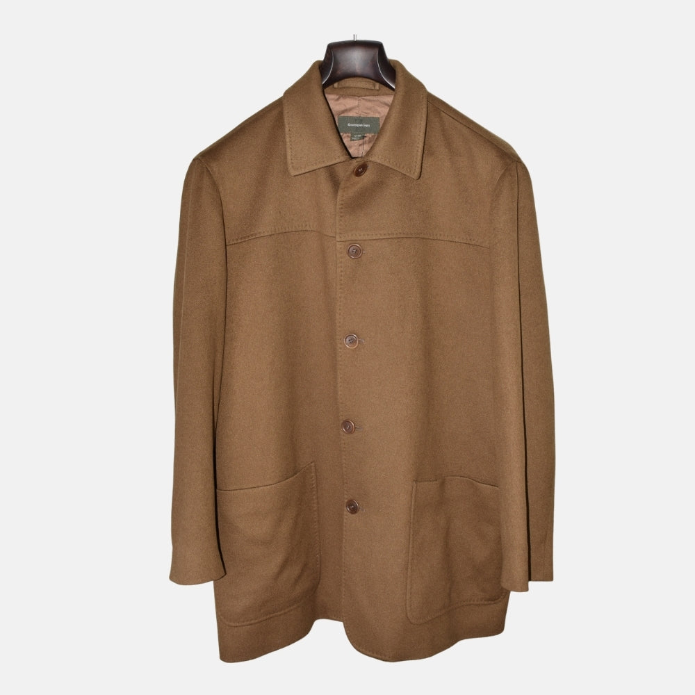 Brown Cashmere Jacket (EU 50)