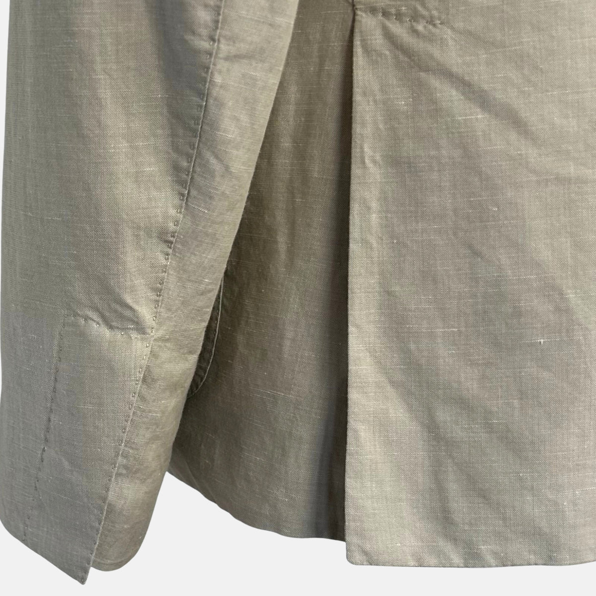 Ecru Blazer made of Cotton/Linen/Silk (EU 48)