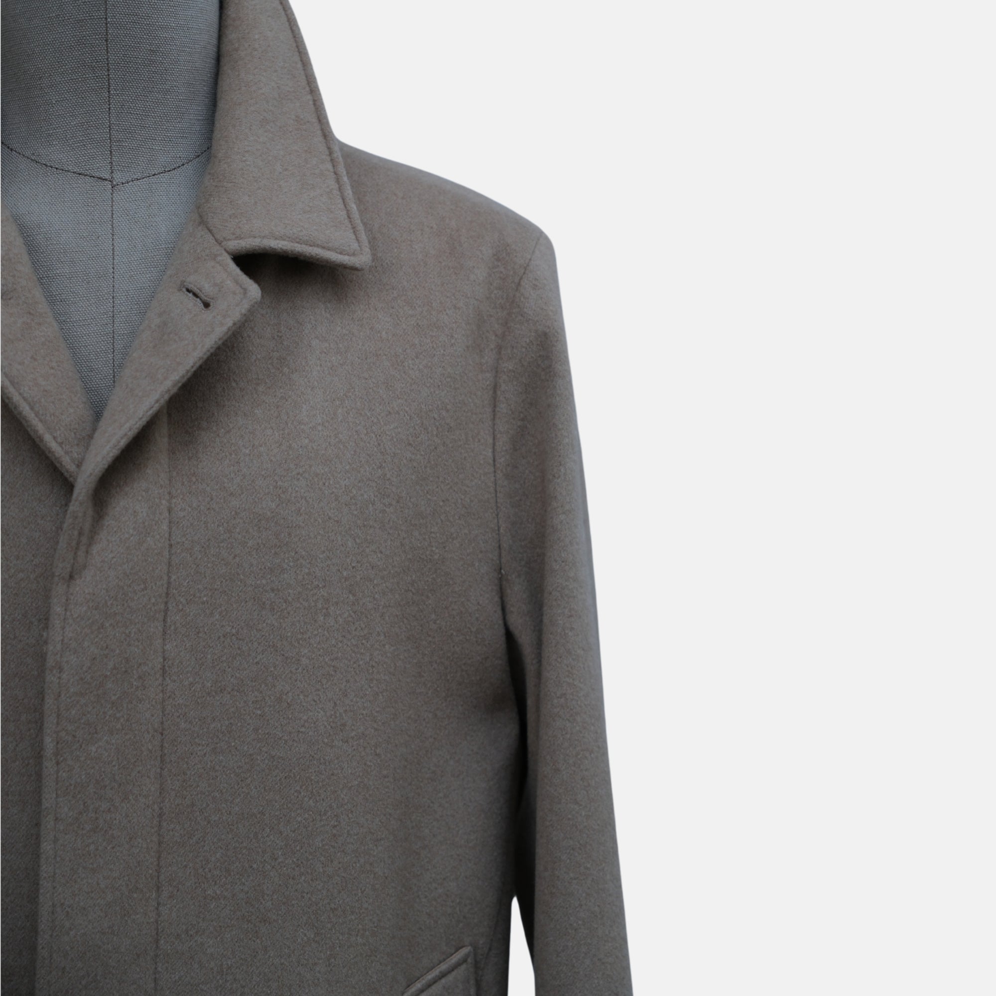 Camel Cashmere Coat (L)