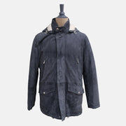 Blue Suede Parka (M)