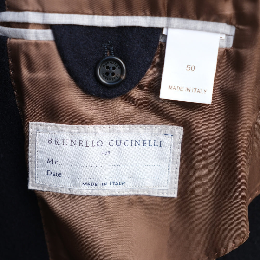 Navy Peacoat made of Cashmere (EU 50)