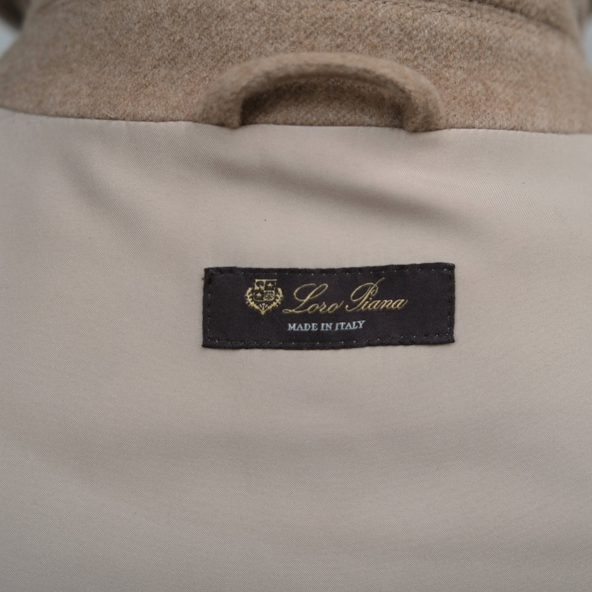 Camel Cashmere Coat (L)