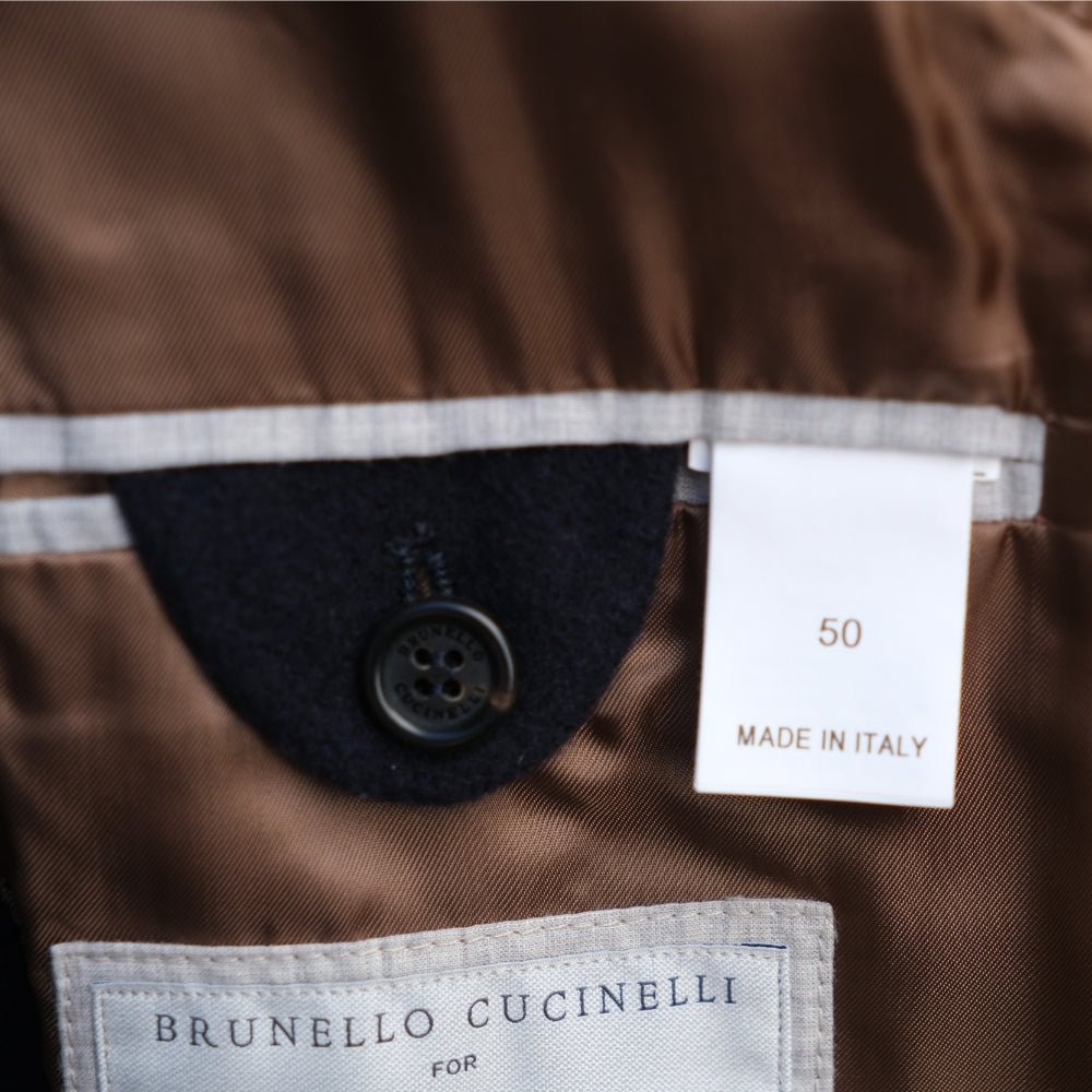 Navy Peacoat made of Cashmere (EU 50)