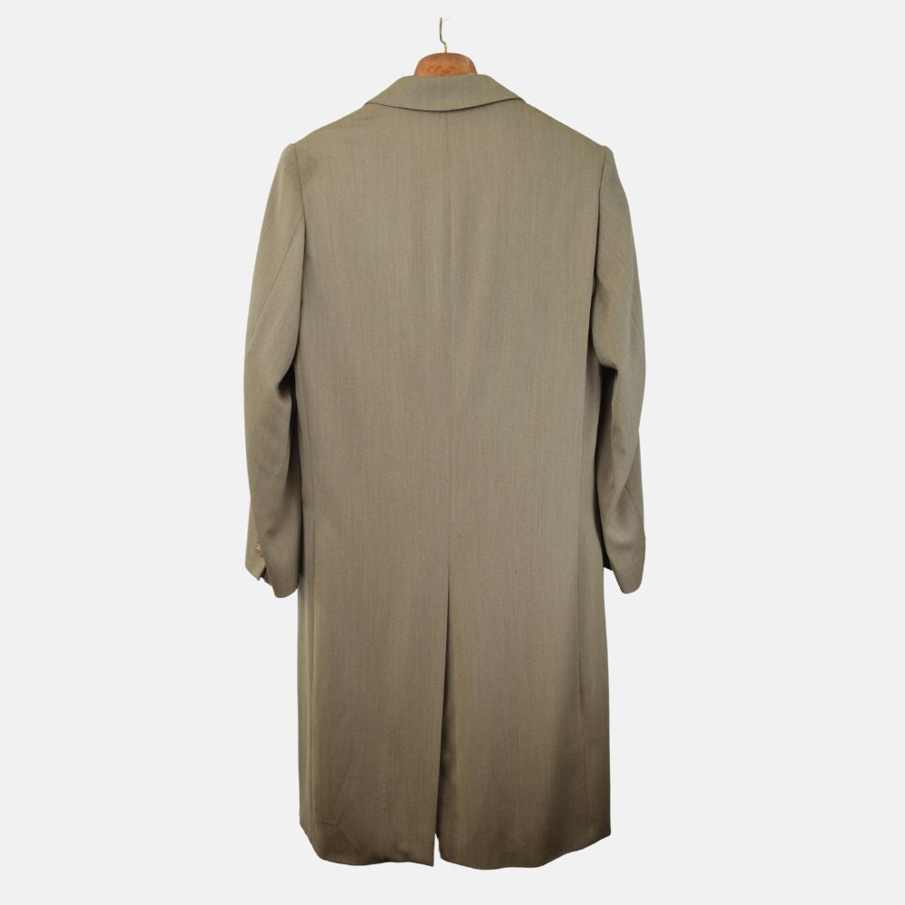 Taupe Coat made of Wool (EU 50)