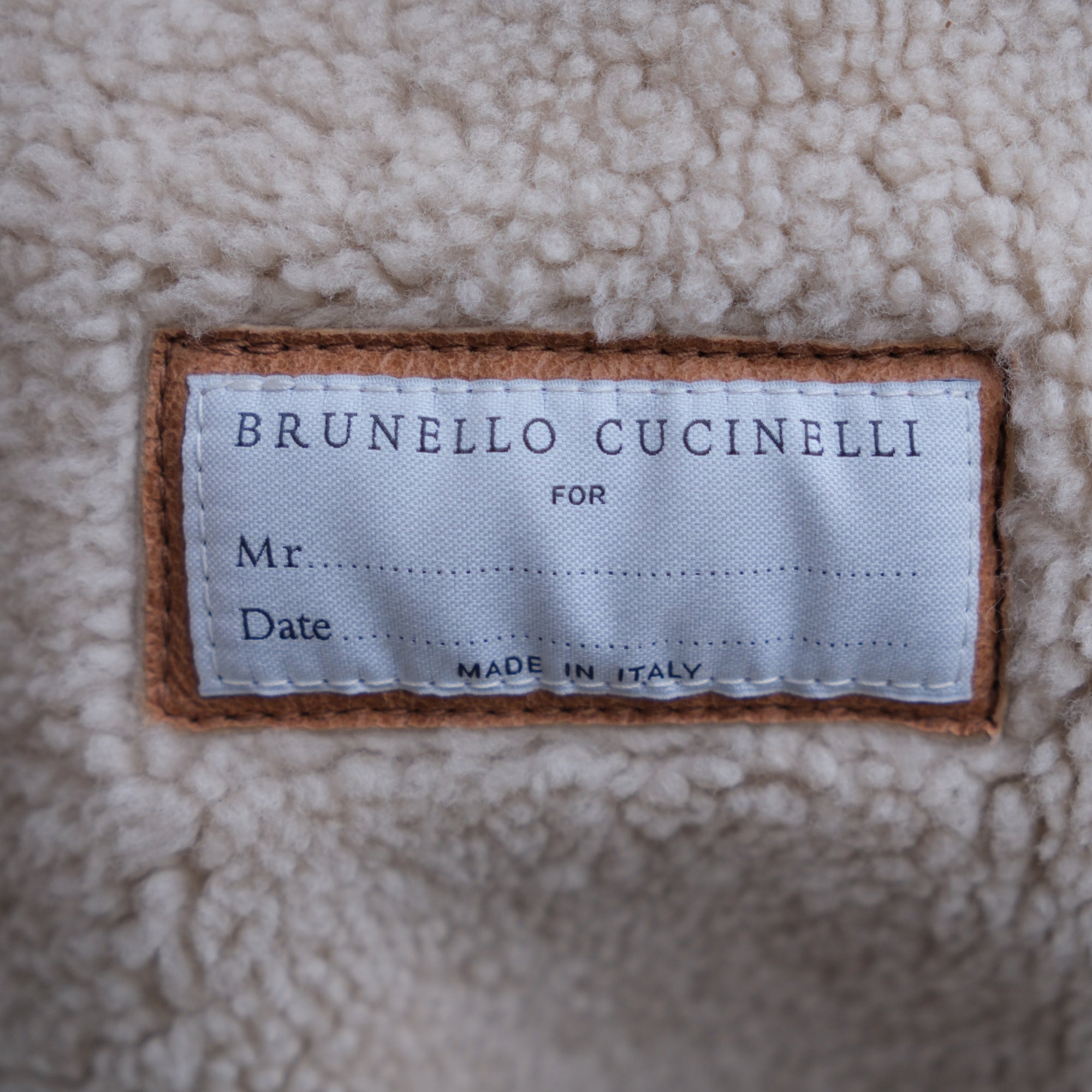 Brown Shearling Jacket (M)