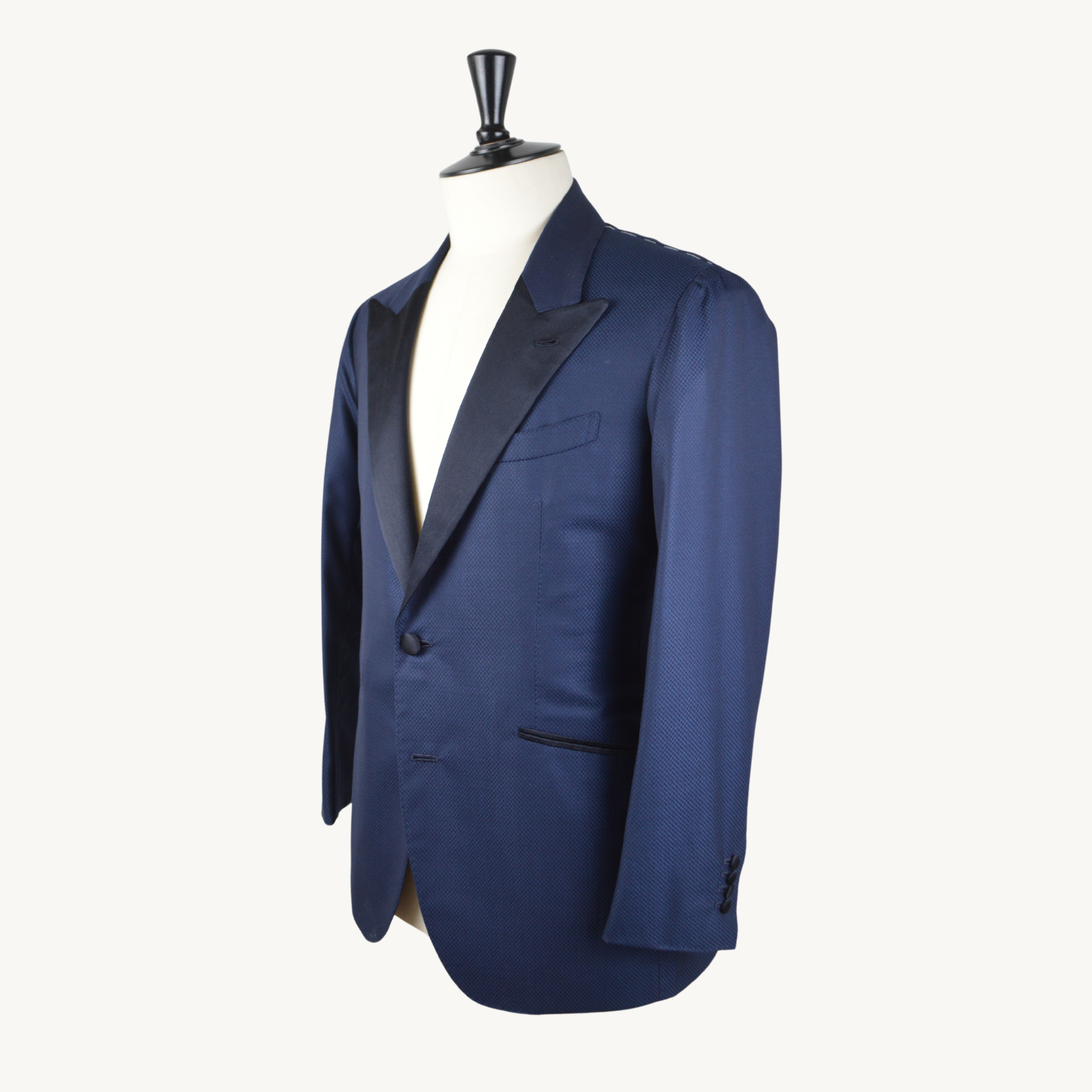 Navy Blue/Black Dinner Jacket (EU 48)