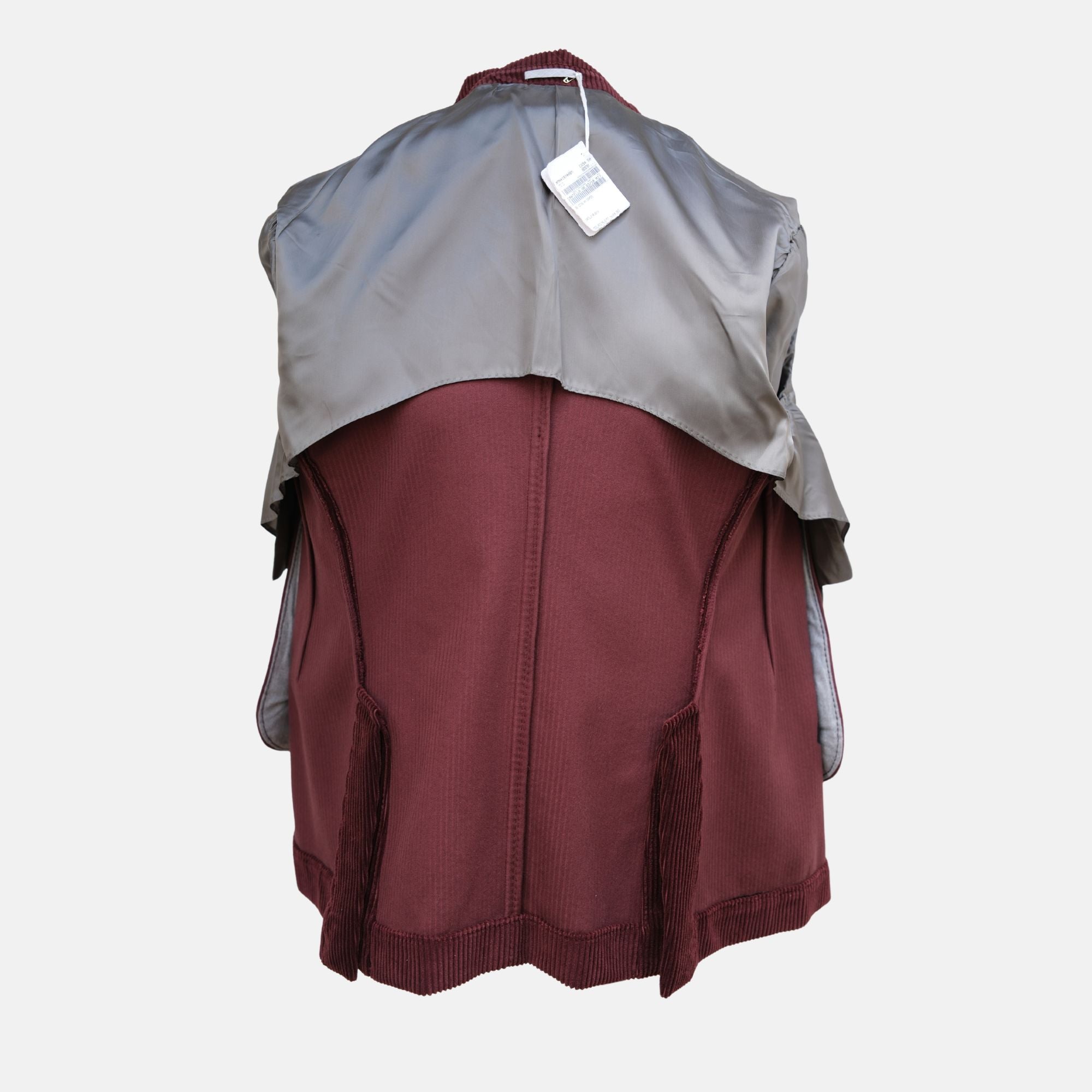 Bordeaux Pea Coat made of Cotton/Cashmere (EU 50)