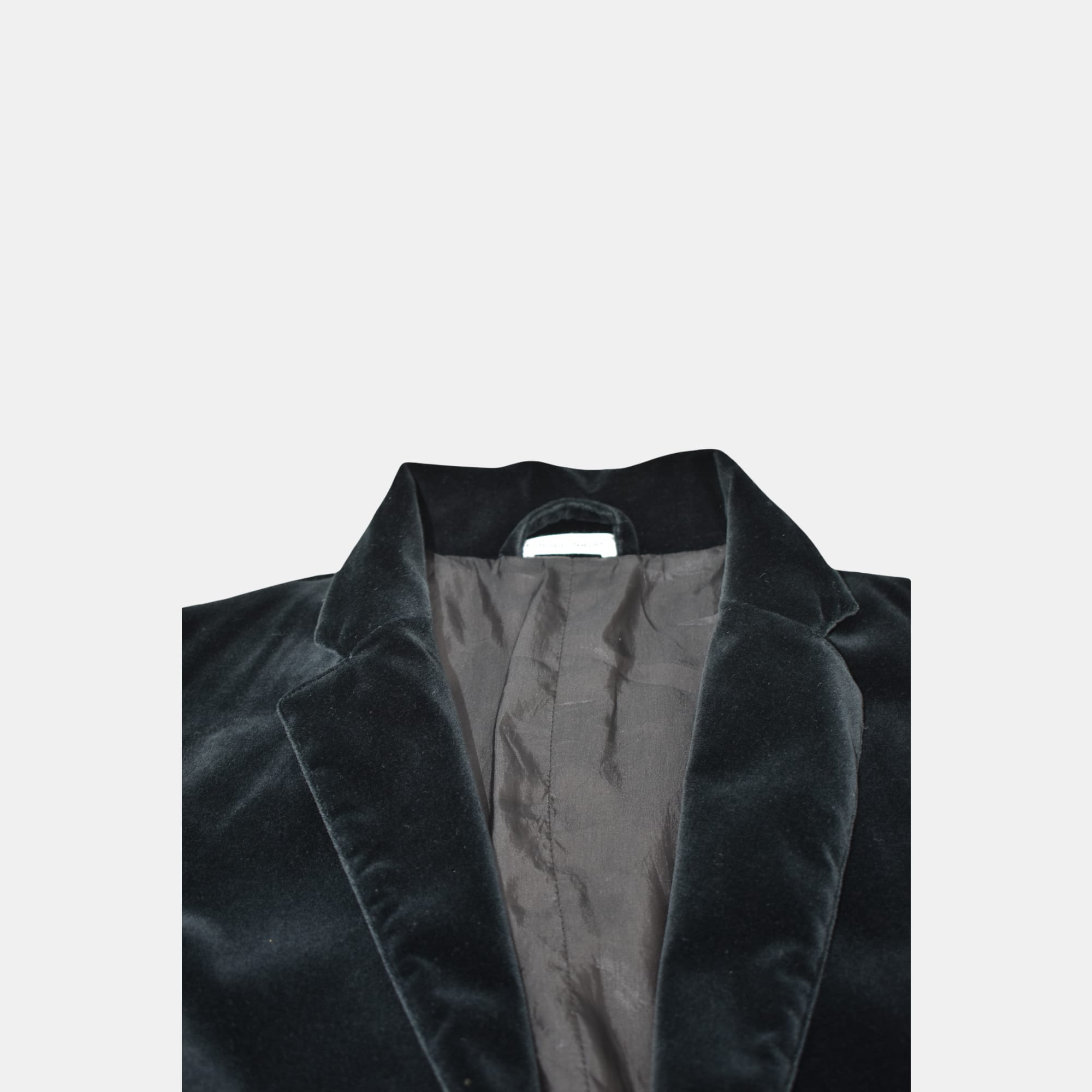 Black Velvet Blazer made of Cotton (M)