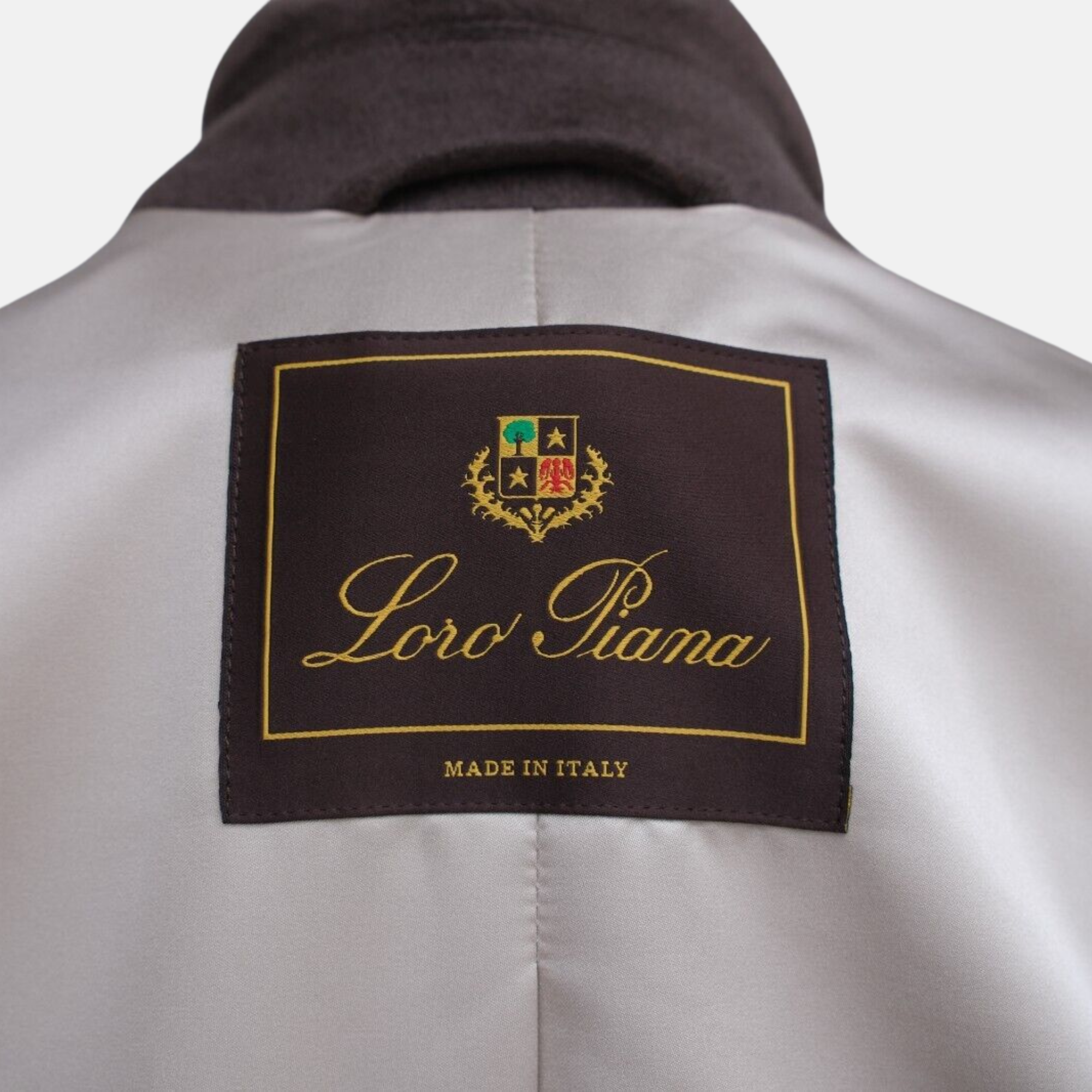 Brown Coat made of Cashmere (M)