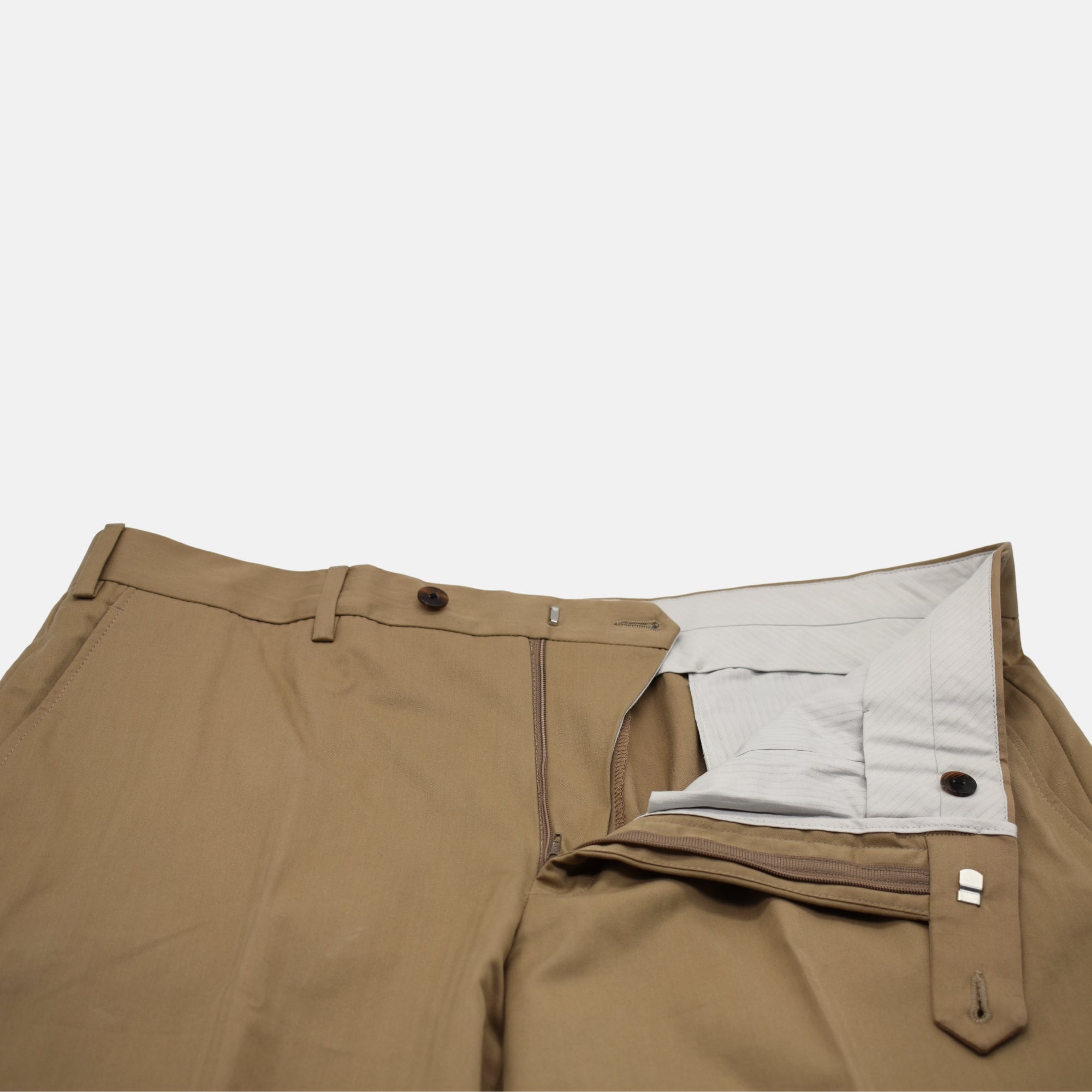 Beige Suit made of Cotton/Wool (EU 52)