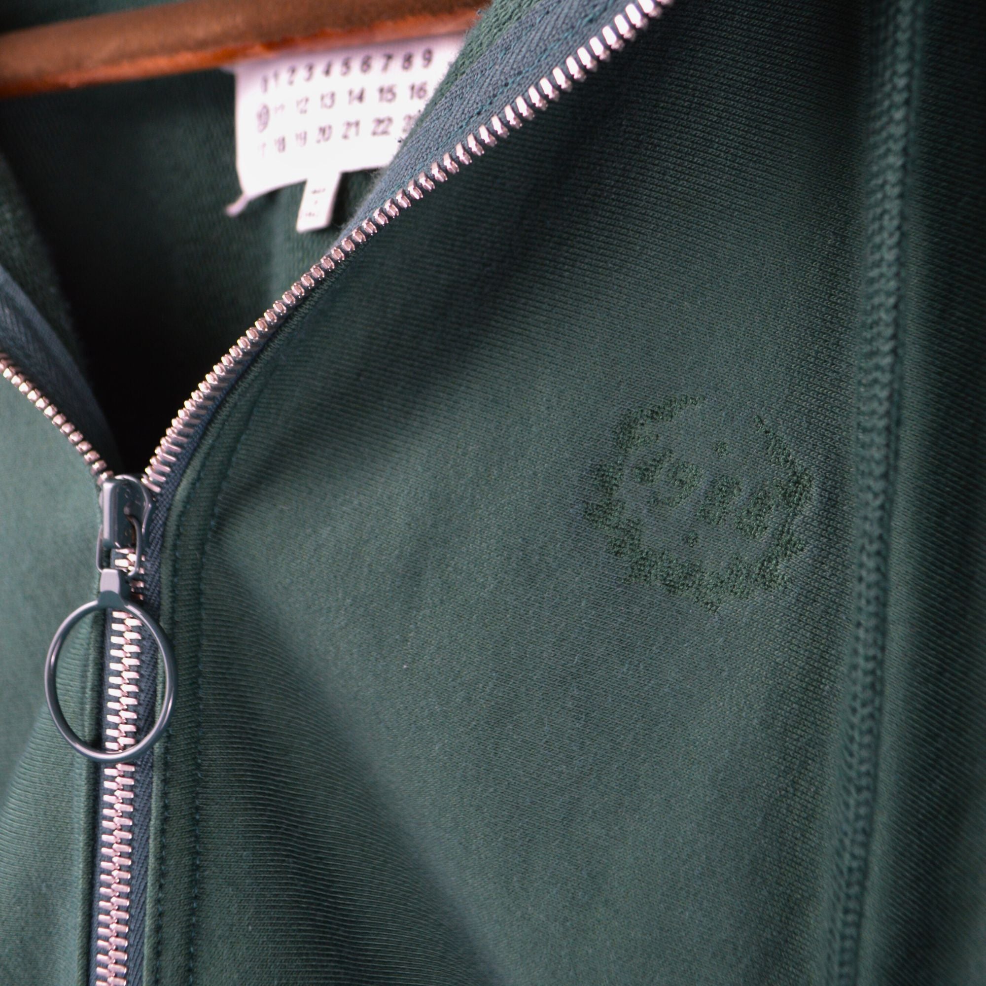 Bottlegreen Hoodie made of Cotton (EU 50/52)