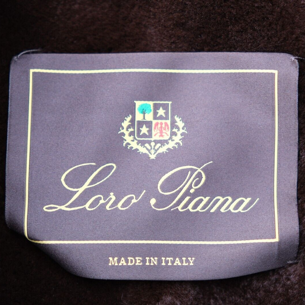 Beige Coat with Mink Lining made of Baby Cashmere (M)