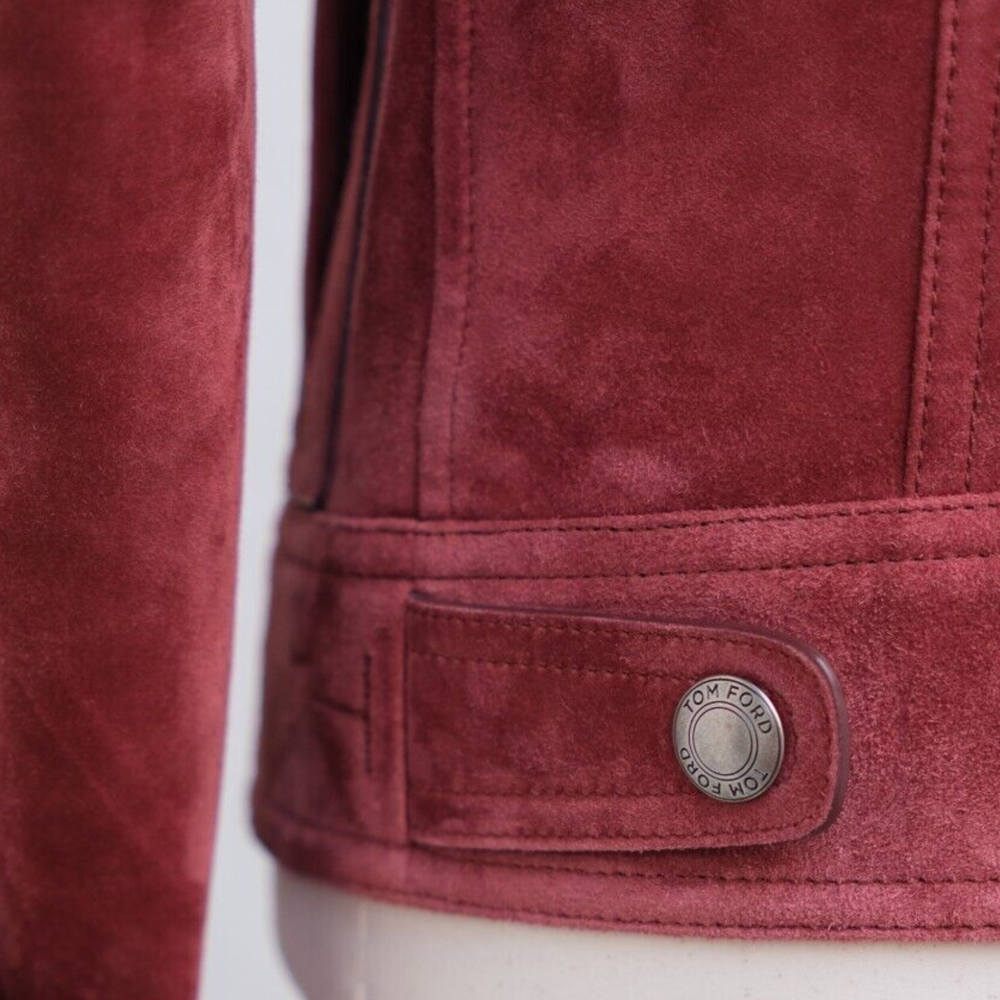 Red Jacket made of Suede (EU 48)