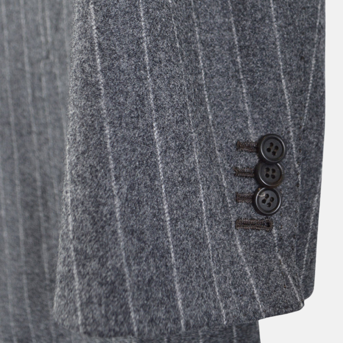 Grey Chalkstripe Blazer made of Wool (EU 50)