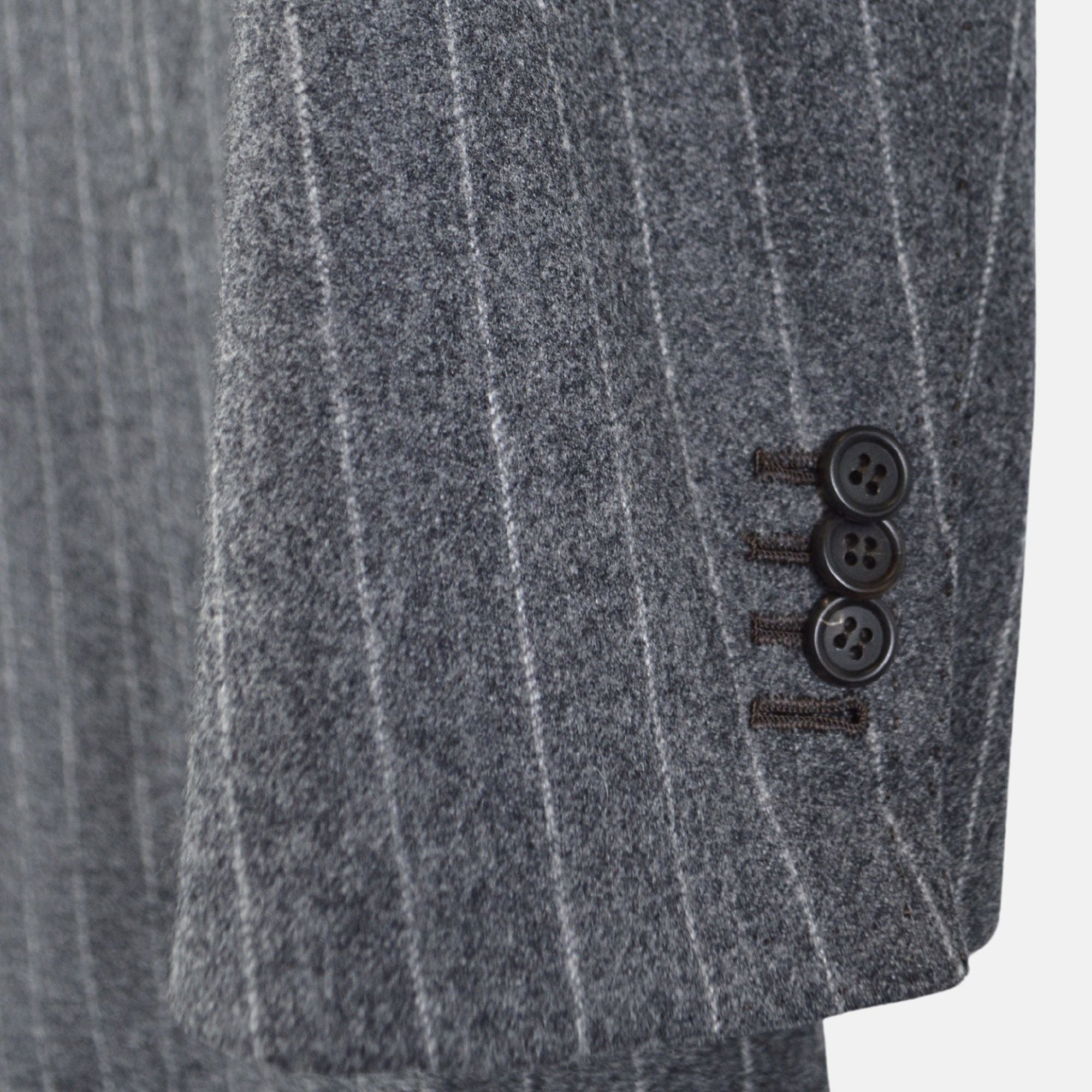 Grey Chalkstripe Blazer made of Wool (EU 50)
