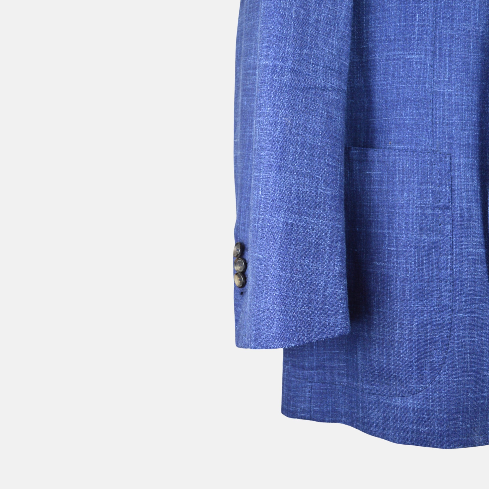 Blue Blazer made of Wool/Silk/Linen (EU 54)