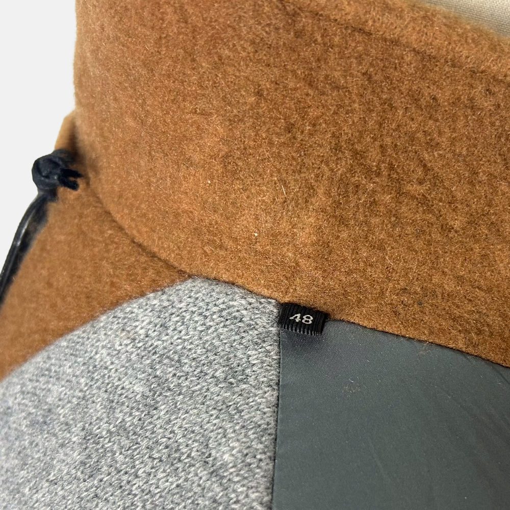 Brown Down Jacket made of Cashmere (EU 48)