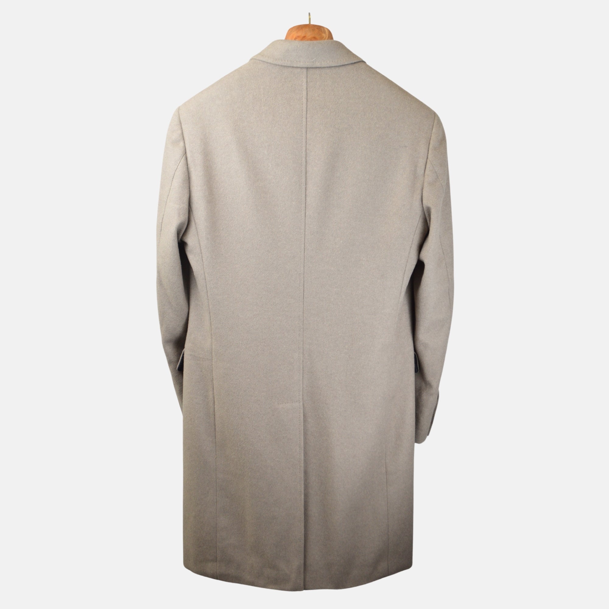 Beige Coat made of Wool/Angora/Cashgore (EU 50)