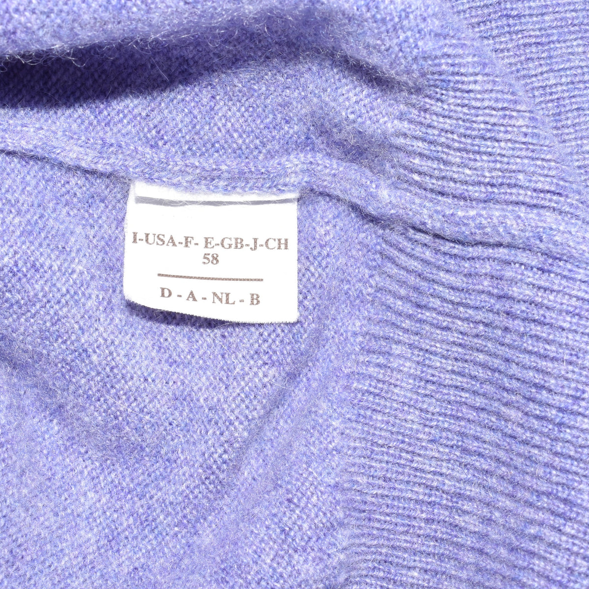 Light Purple Cashmere Sweater (EU 58)