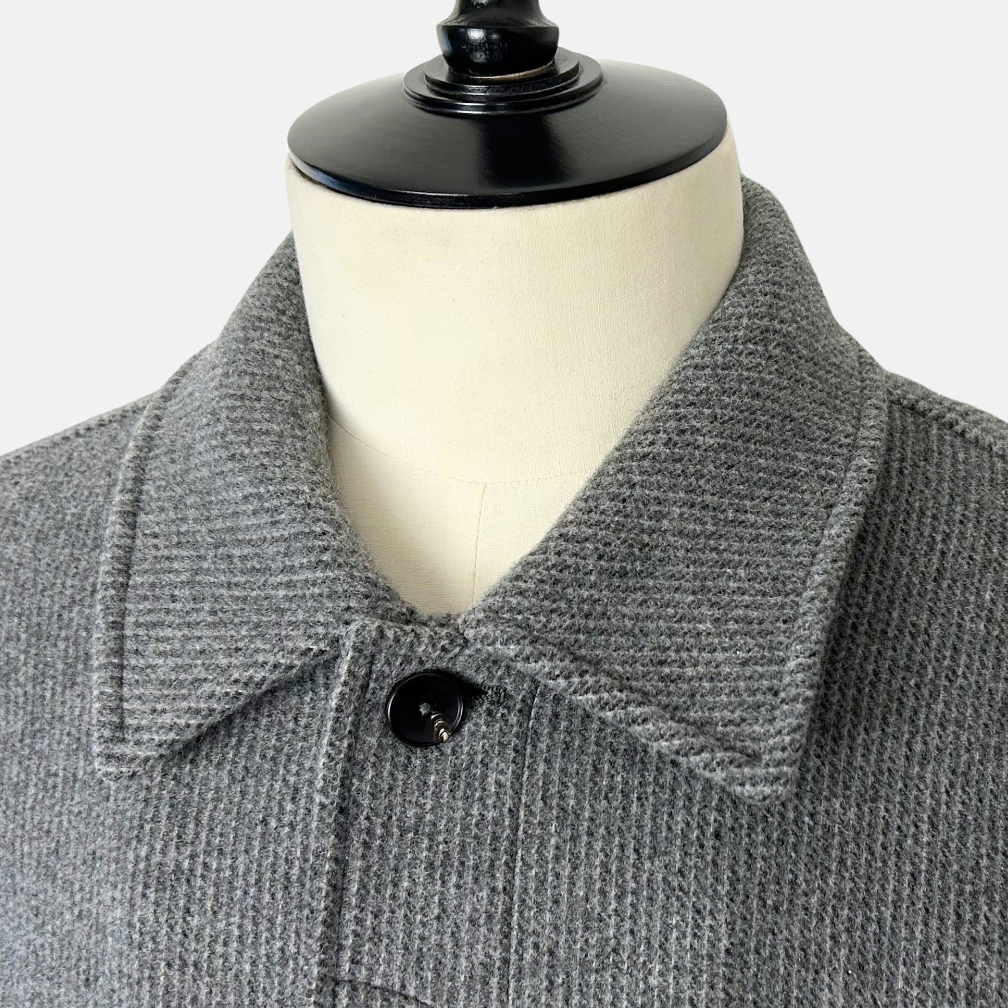 Gray Shirt Jacket made of Wool (EU 54)