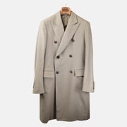 Beige Coat made of Wool/Angora/Cashgore (EU 50)