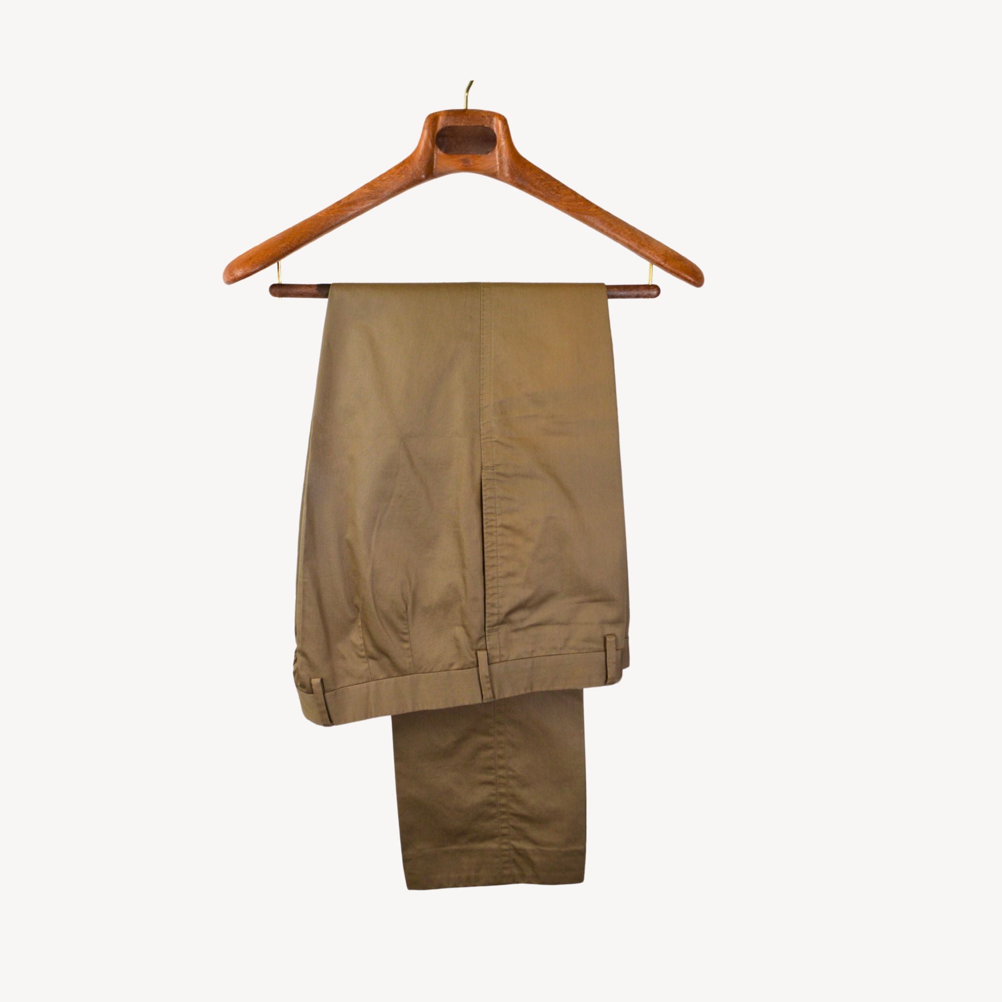 Taupe Cotton Suit (EU 48)