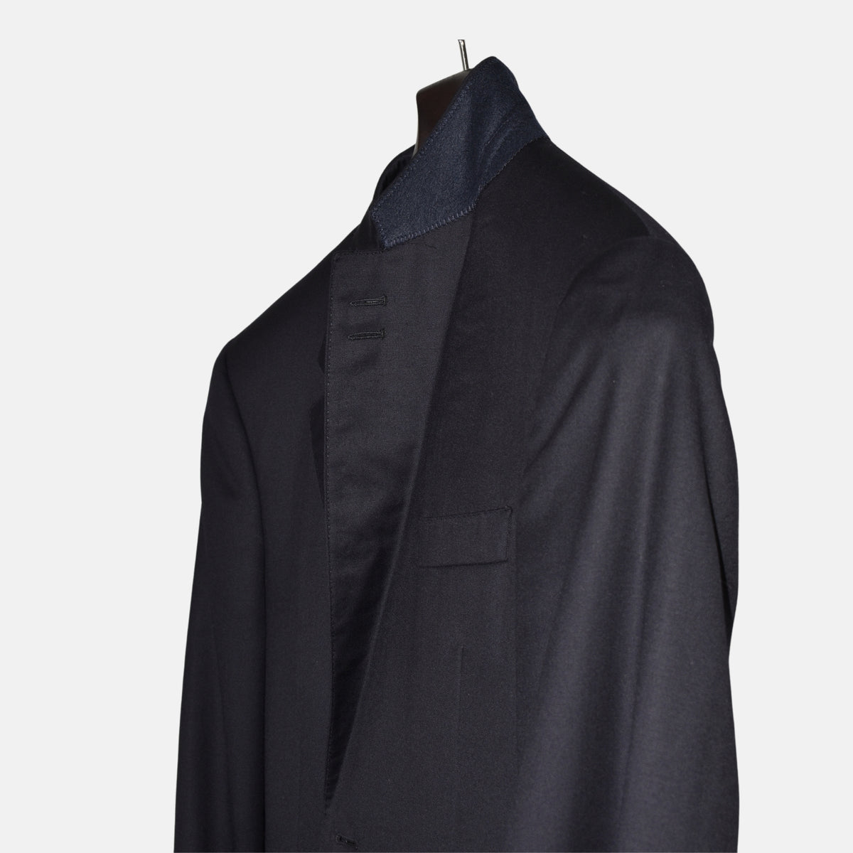 Midnight Blue Blazer made of Merino Wool/Cashmere (EU 50)