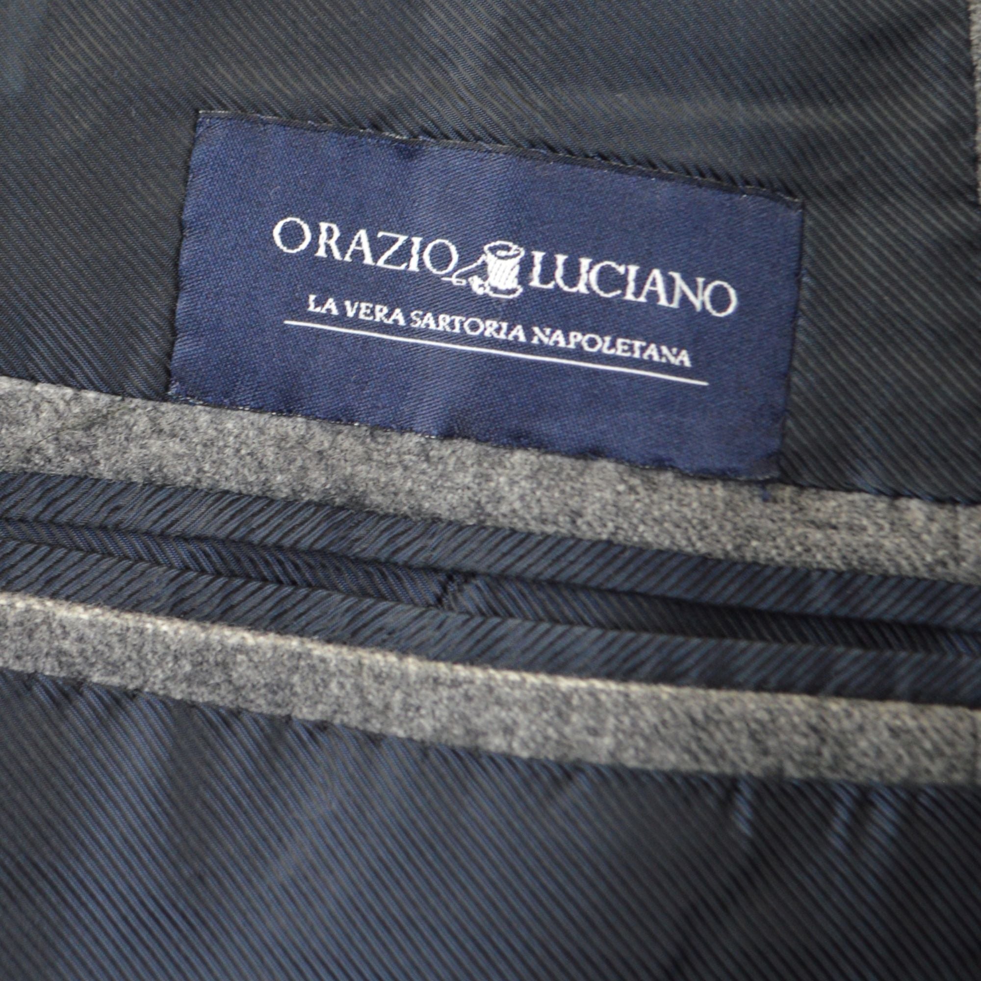 Grey Chalkstripe Blazer made of Wool (EU 50)