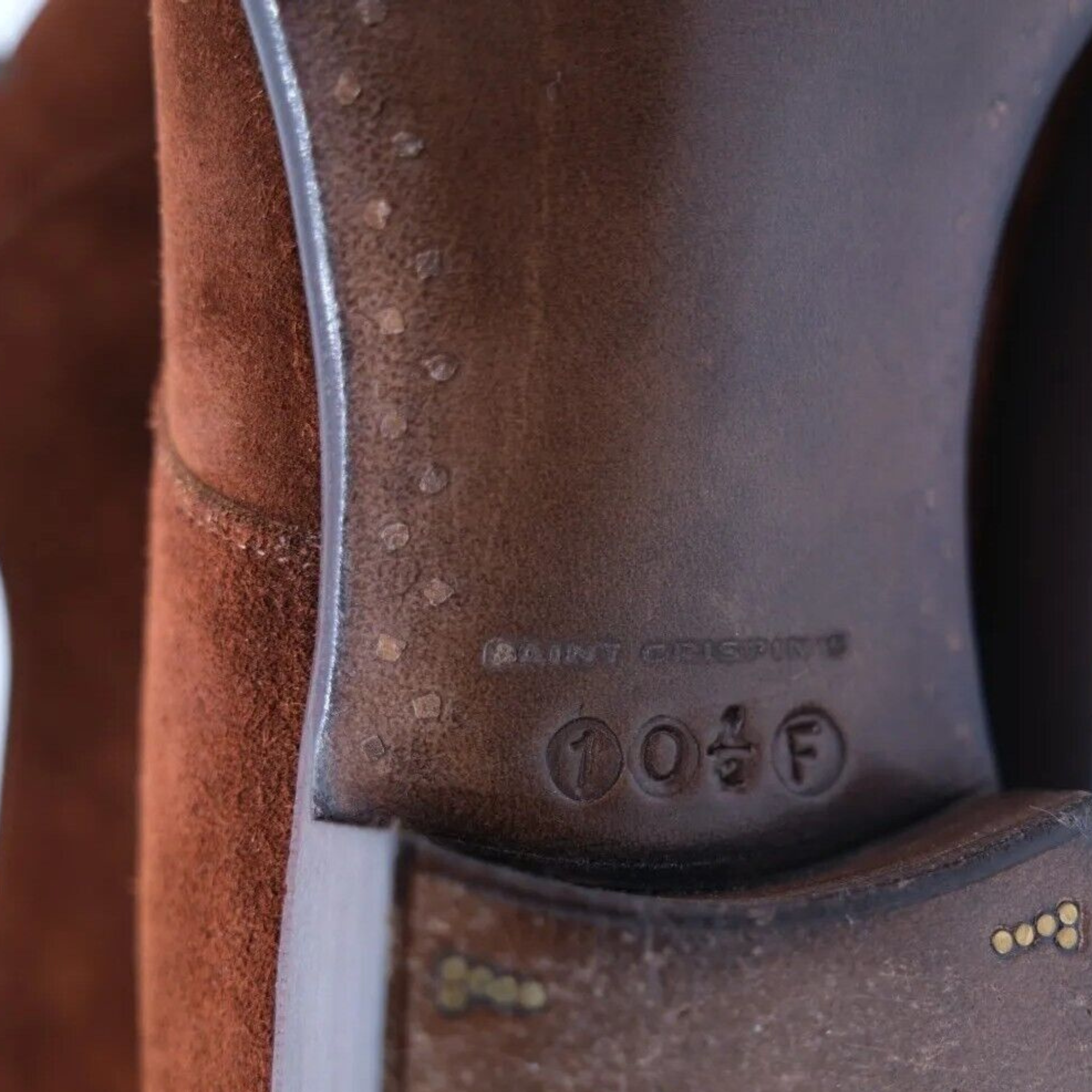 Brown Shoes made of Suede (EU 44.5)