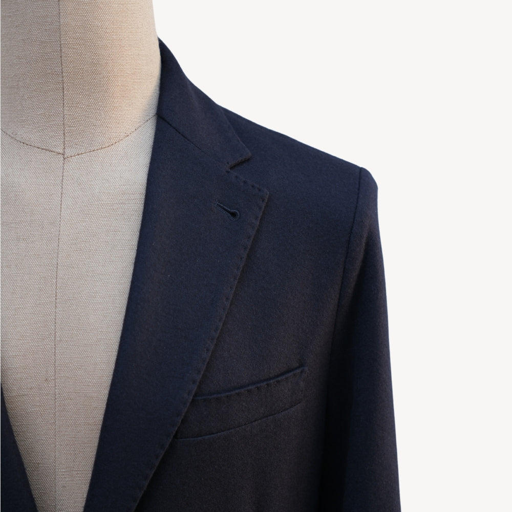 Navy Blue Cashmere Blazer (EU 50)