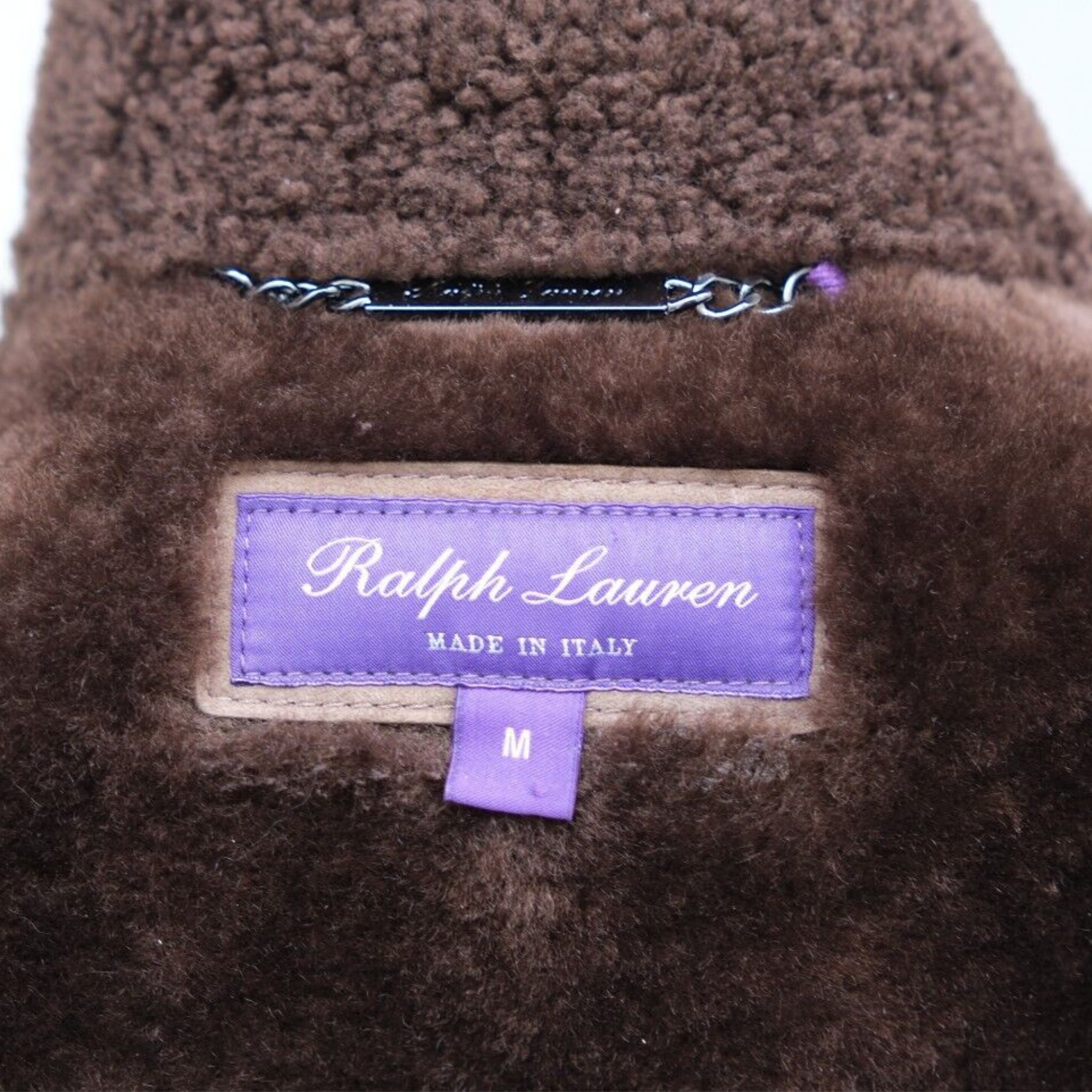 Brown Shearling Jacket (M)