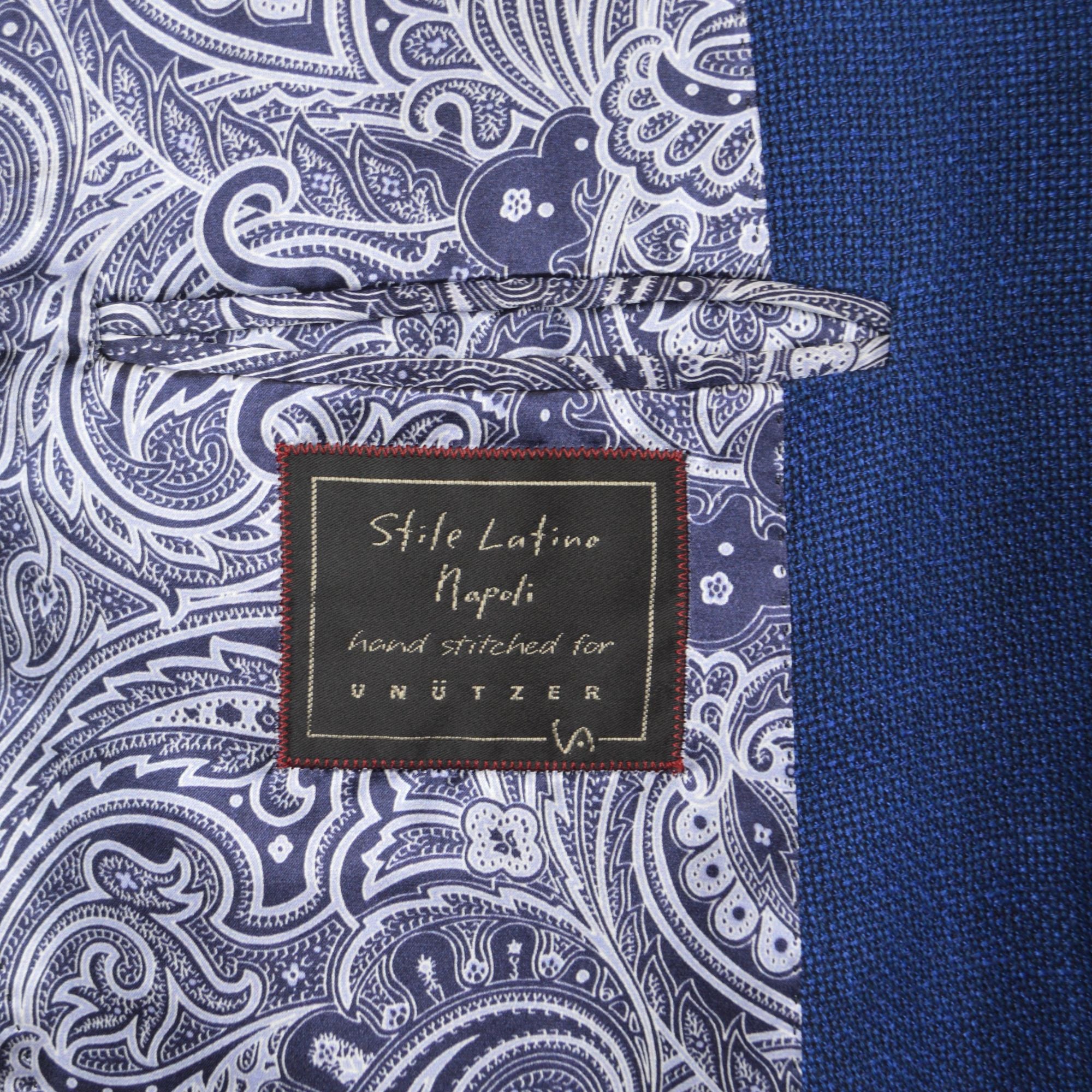 Blue Blazer made of Cotton/Linen/Silk (EU 52)