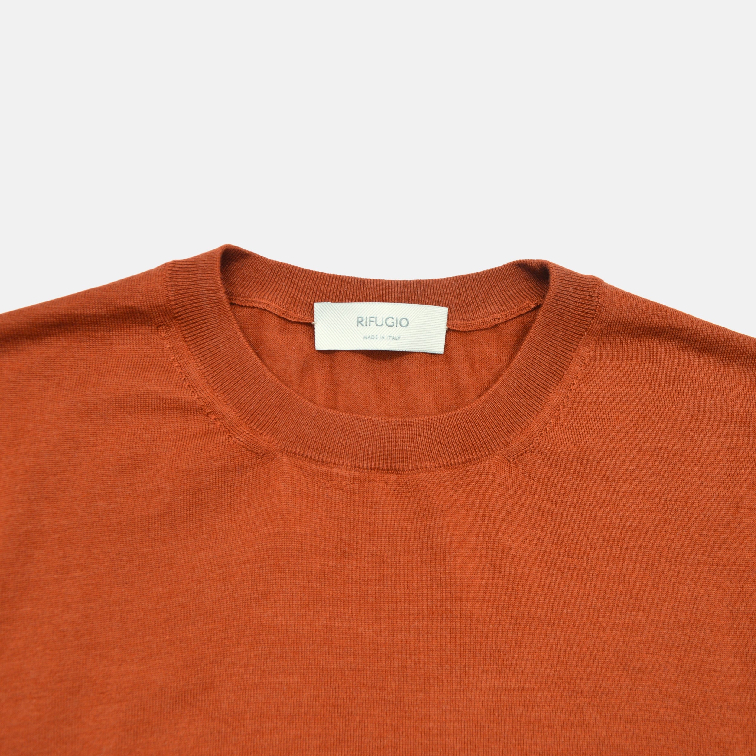 Rust Sweater made of Cashmere / Silk (EU 54)
