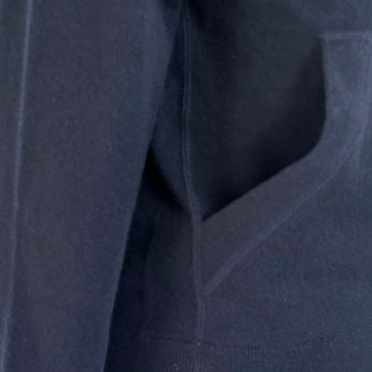 Navy Hoodie made of Cashmere (EU 48)
