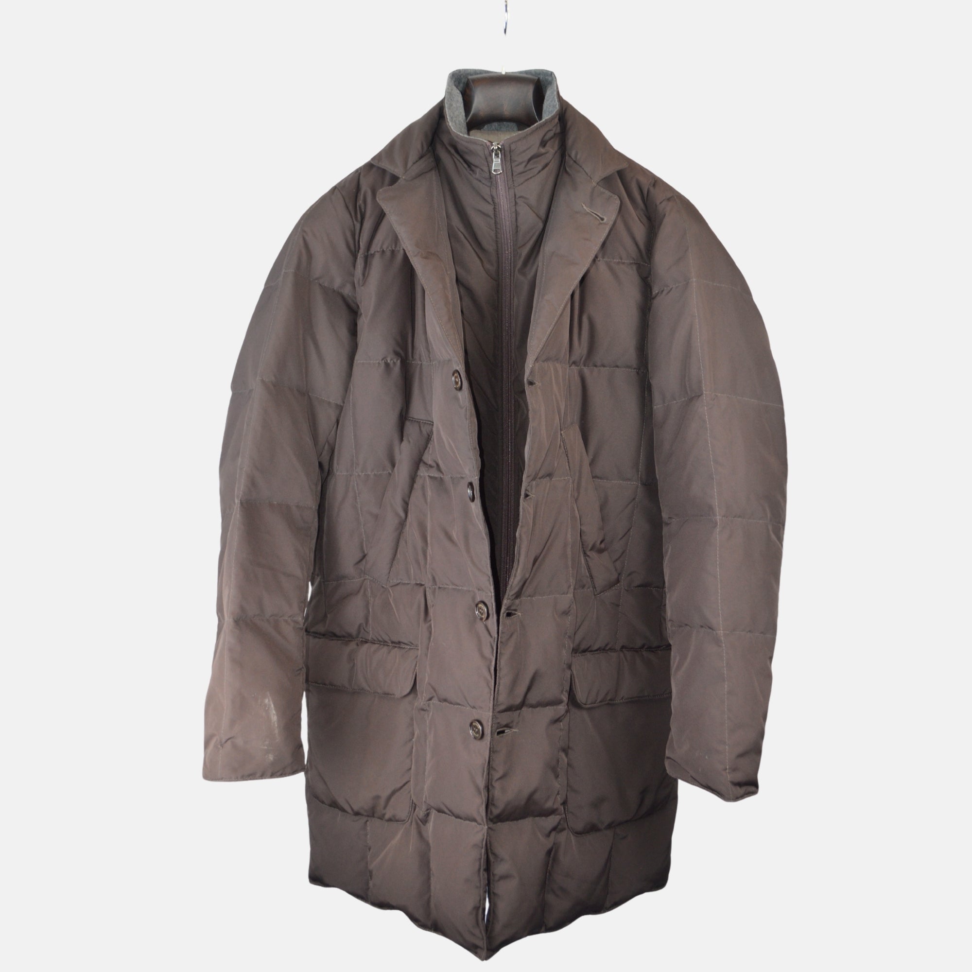 Brown Down Jacket (L)