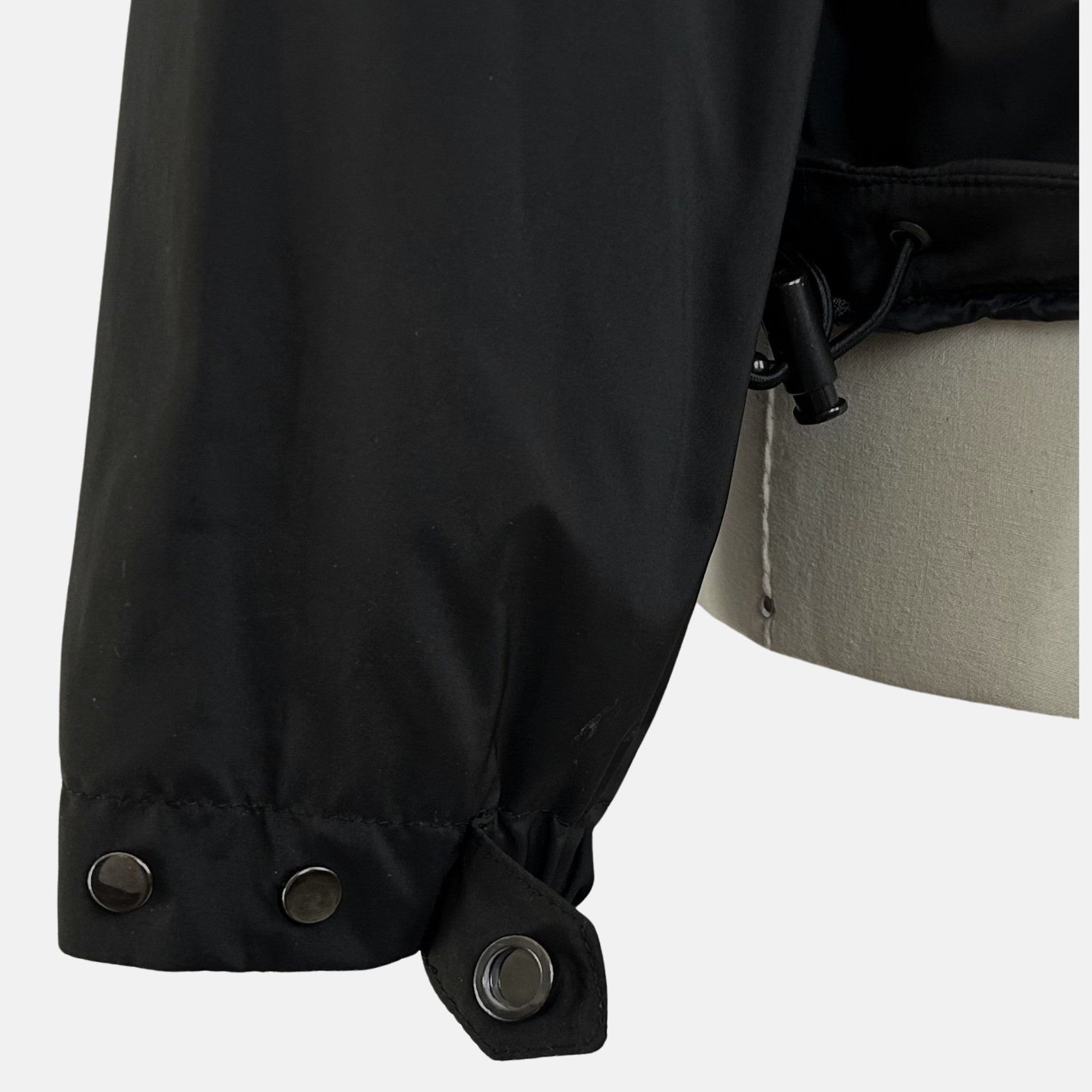 Black Polo Bear Windbreaker (S)